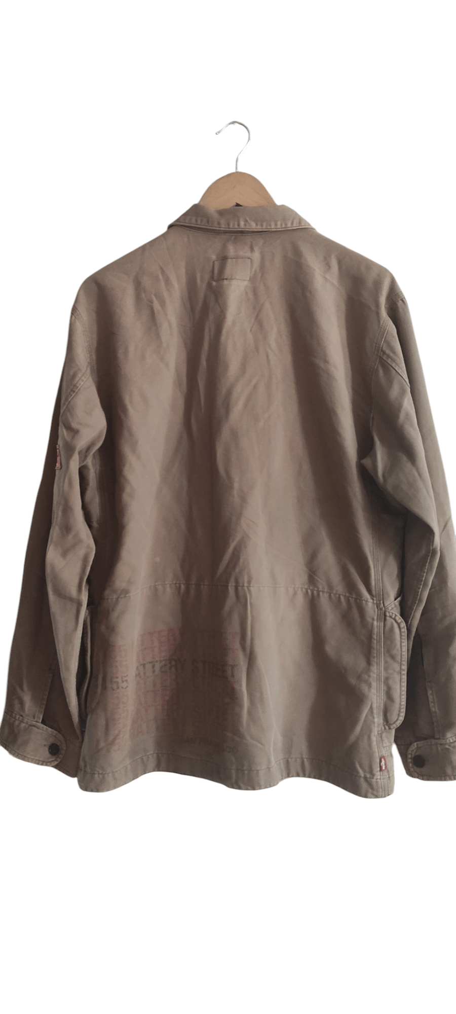 Levi's × Levi's Vintage Clothing Mens Levis Strauss and Co 1155 Battery Street Khaki Jacket Size US M / EU 48-50 / 2 - 2 Thumbnail