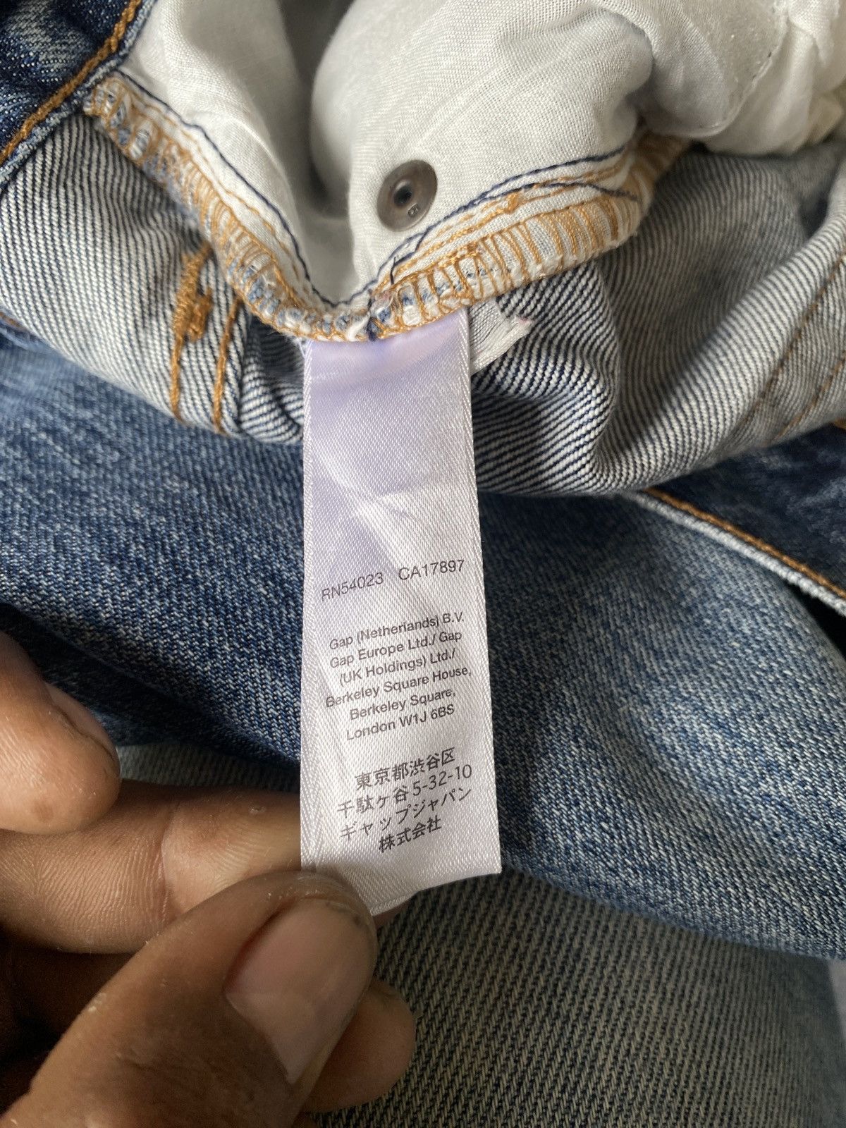 American Eagle Outfitters × Gap Vintage gap selvage denim Size US 30 / EU 46 - 15 Thumbnail
