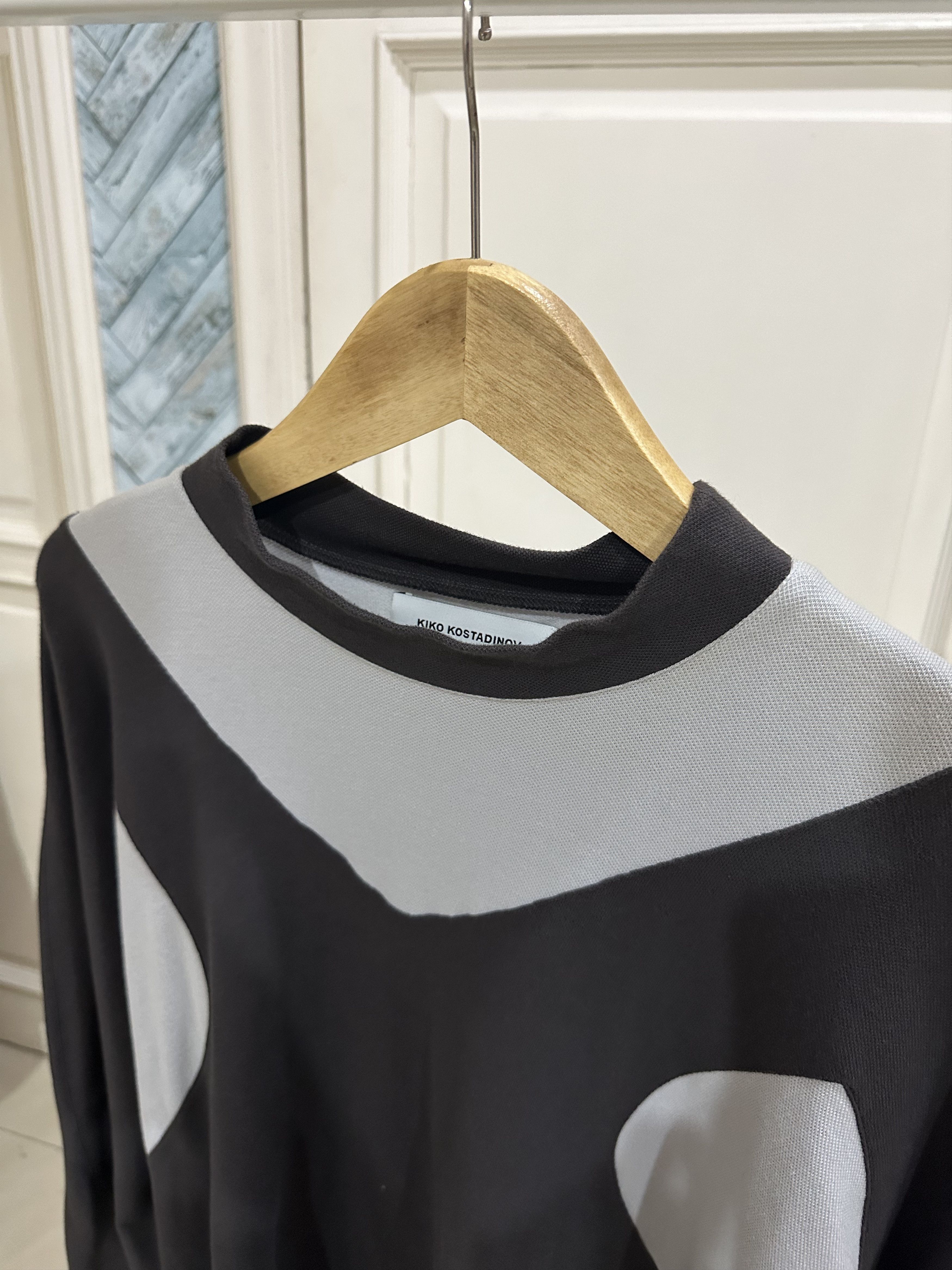 Kiko Kostadinov Charrier Mock Neck Top - SS18 – Vertical Rags