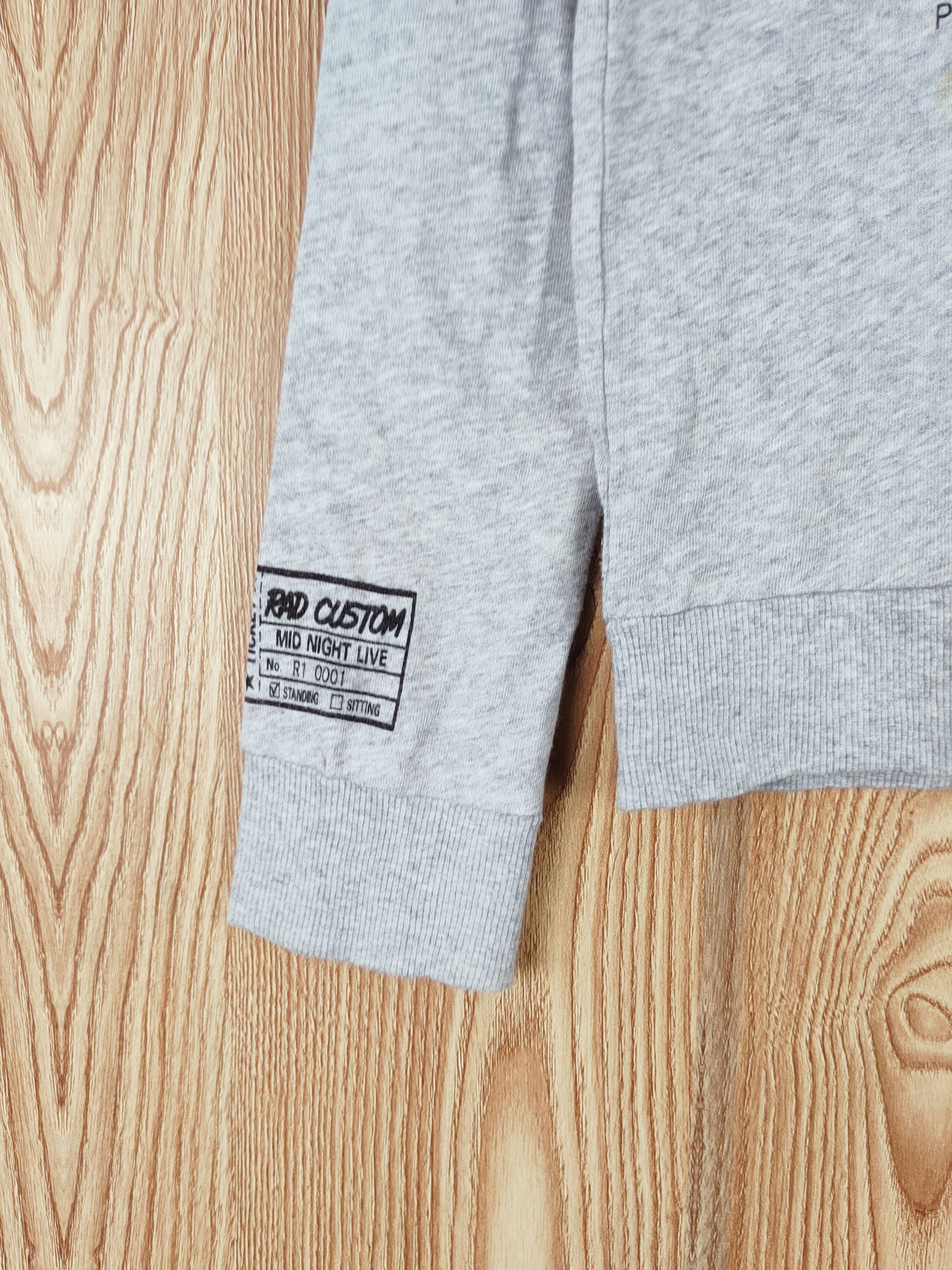 Japanese Brand × Vintage Rad Custom Special Edition Gray Sweatshirts #W172 Size S / US 4 / IT 40 - 6 Thumbnail