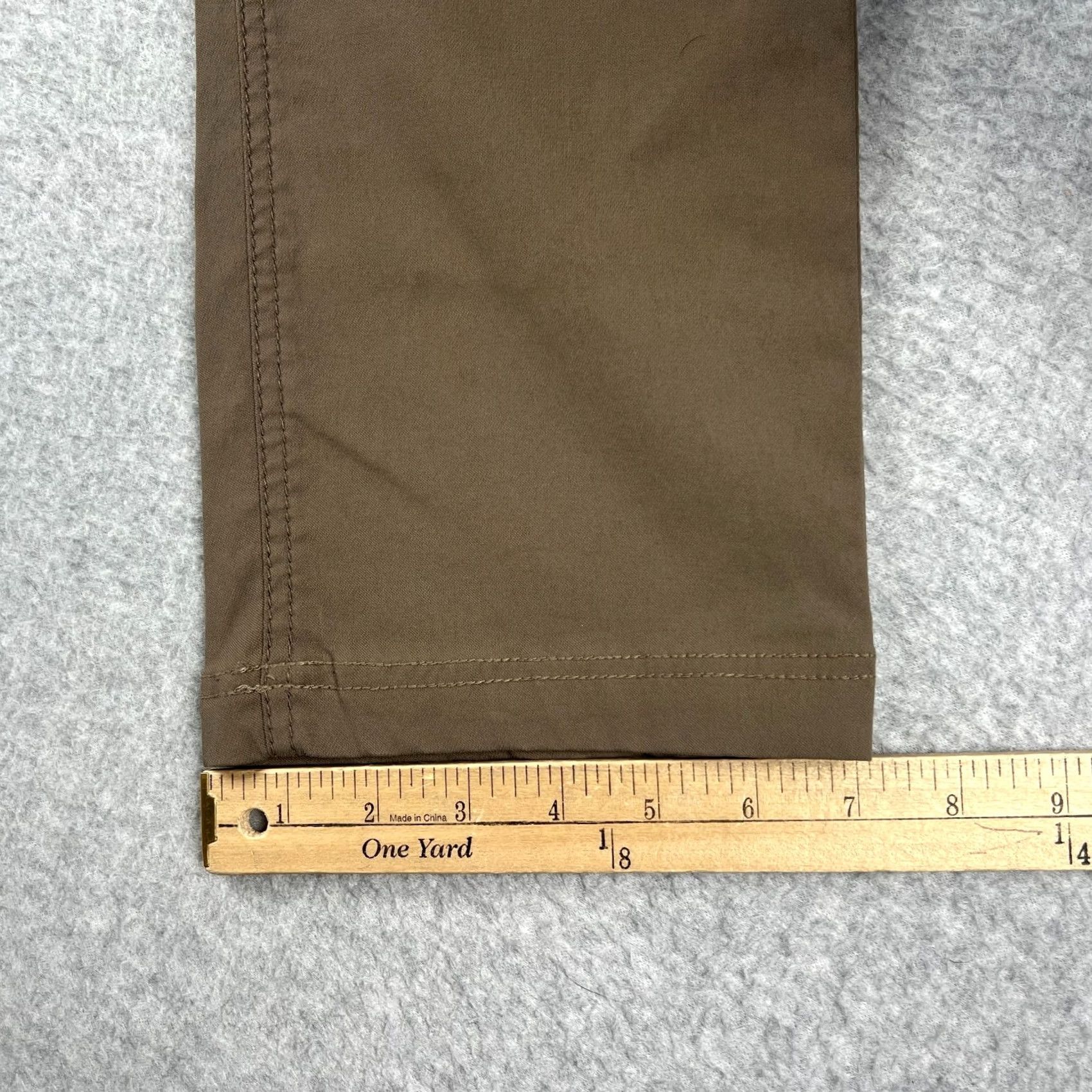 Prana Prana Pants Mens Slim 32x28 Beige Stretch Hiking Trail Outdoors Fishing Brion II Size US 32 / EU 48 - 7 Thumbnail