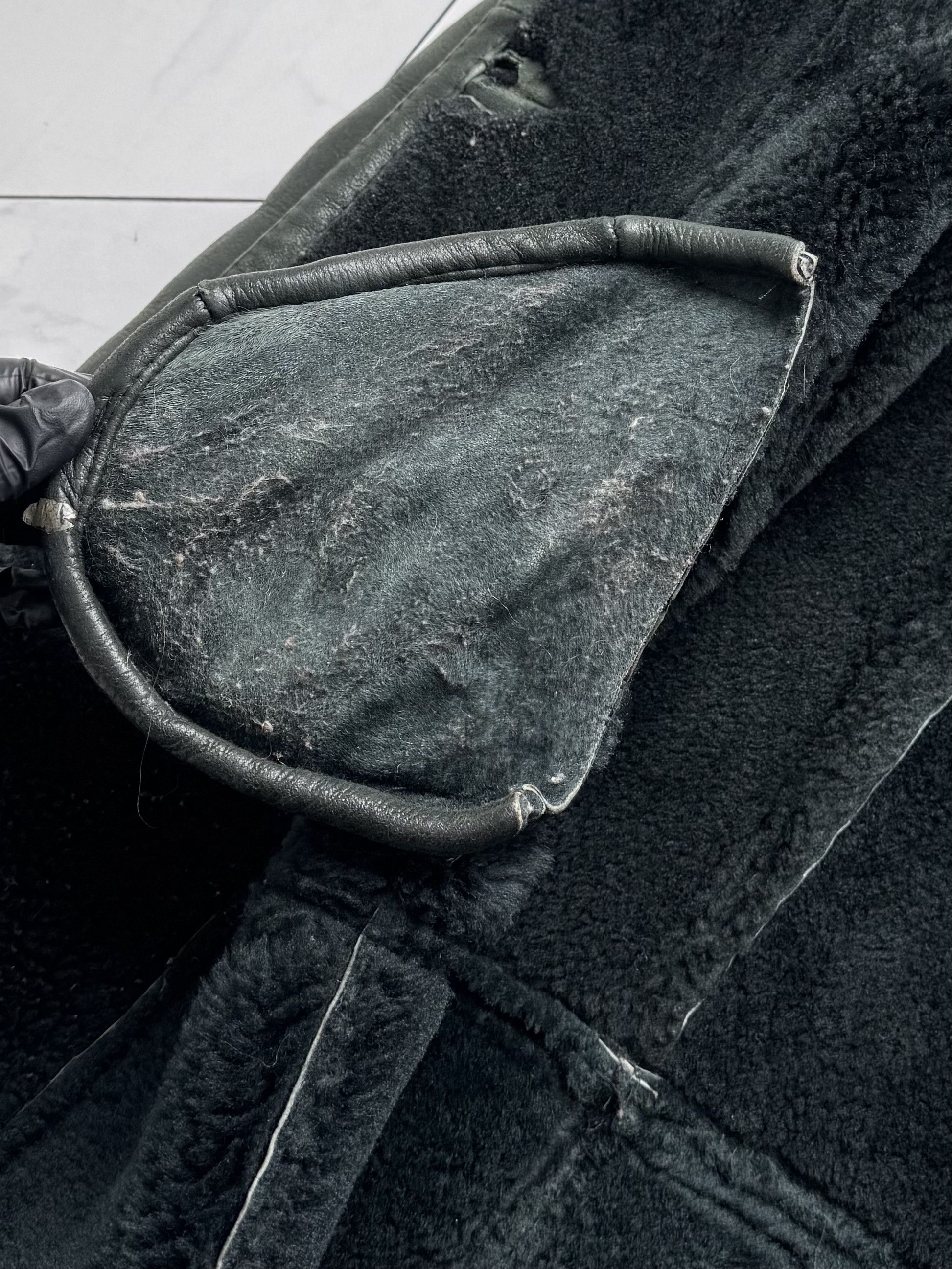 Vintage Vintage Real Sheepskin Coat (B250)D15E2 Size XL / US 12-14 / IT 48-50 - 15 Thumbnail