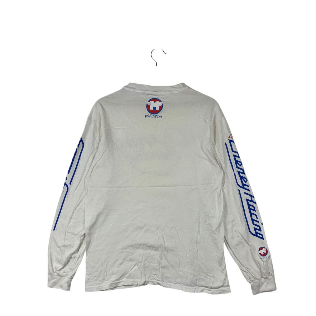Vintage Vintage 90’ CHENEY RACING MOTORBIKES Metro Tee Shirt Top Size US S / EU 44-46 / 1 - 6 Thumbnail