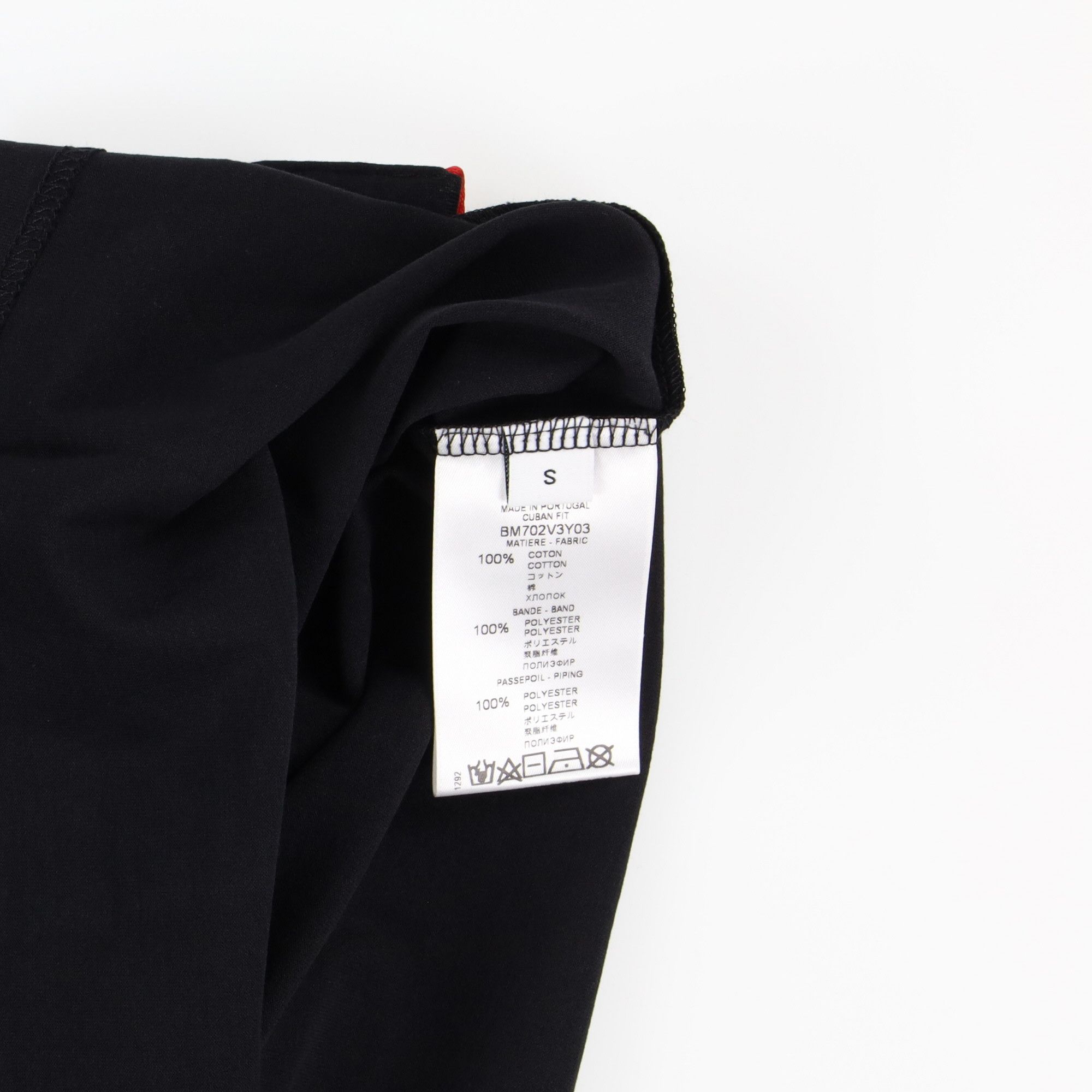 Givenchy Black Logo Tape T-shirt Size US S / EU 44-46 / 1 - 6 Thumbnail