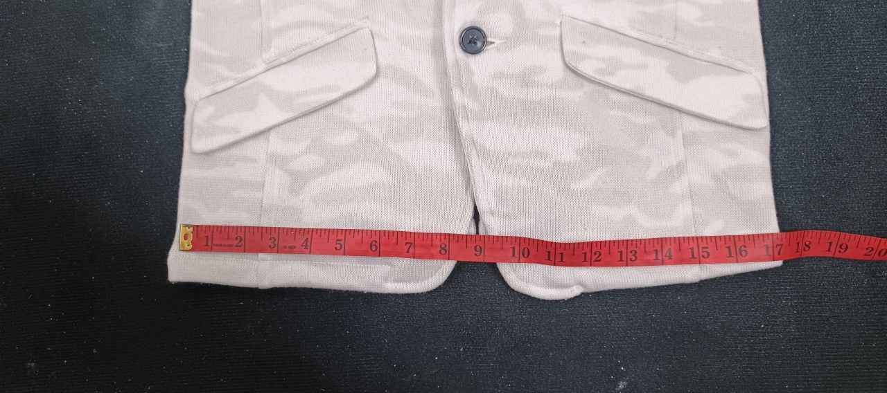 In The Attic RARE ARCHIVE IN THE ATTIC VINTAGE TONAL CAMO KNIT BLAZER - M Size 38R - 14 Thumbnail