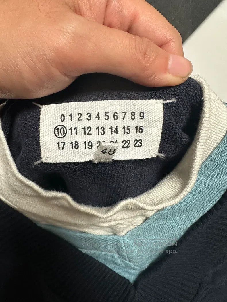 Maison Margiela Maison Margiela Multi-layered collar sweatshirt Size US M / EU 48-50 / 2 - 3 Thumbnail