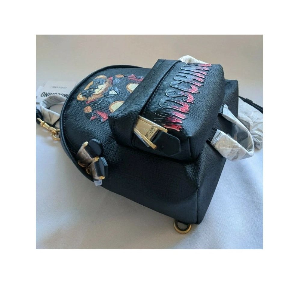 Moschino SS20 Moschino Couture Jeremy Scott Bat Teddy Bear Backpack Size ONE SIZE - 11 Thumbnail