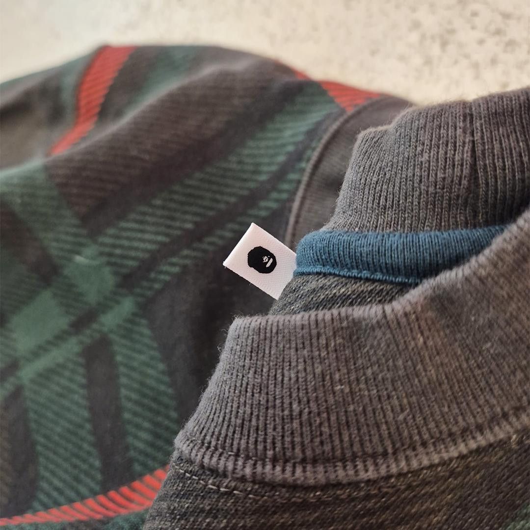 Bape BAPE Check Tartan Sweater (M) Size US M / EU 48-50 / 2 - 4 Thumbnail