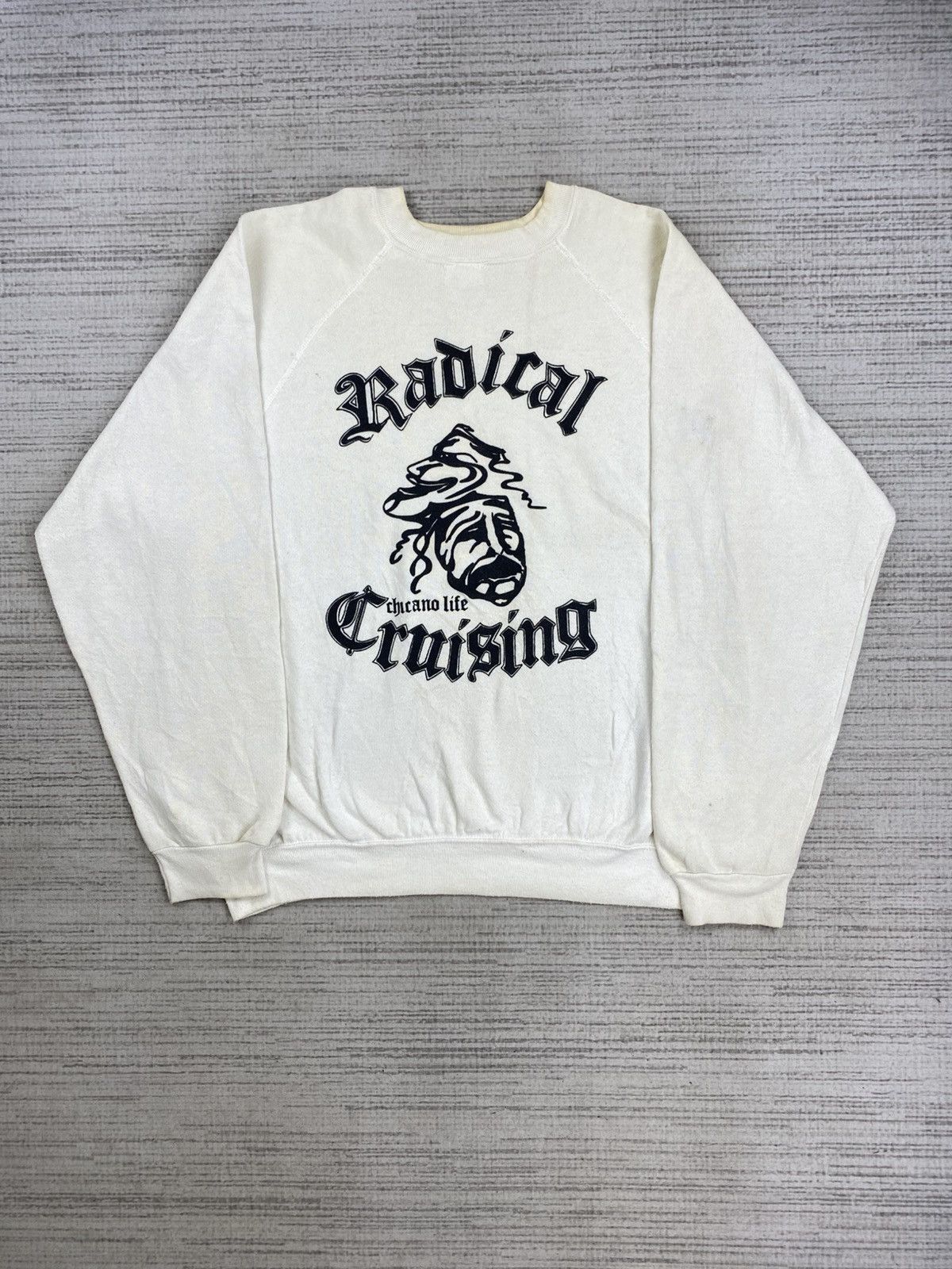 Vintage Vintage Radical Cruising Printed Sweatshirt Size US XL / EU 56 / 4 - 1 Thumbnail