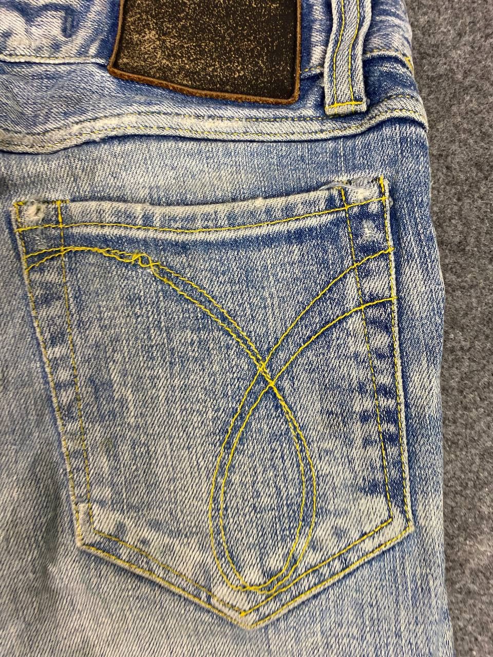Japanese Brand jama rico japanese brand skinny denim Size 33" - 7 Thumbnail