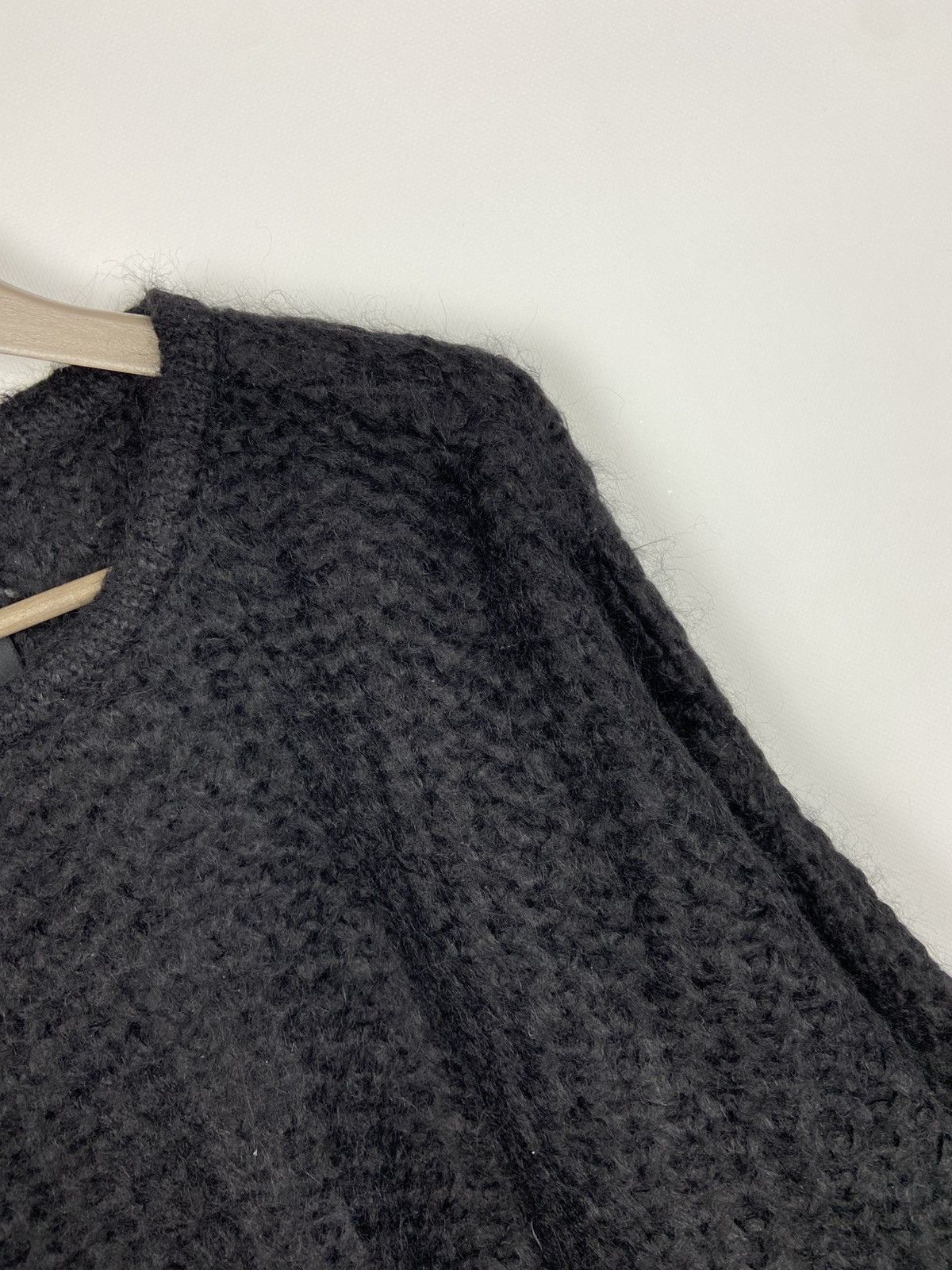 Designer × Thom Krom Thom Krom Black Mens Knitted Sweater Suri Alpaca/Wool Sz S Size US S / EU 44-46 / 1 - 4 Thumbnail