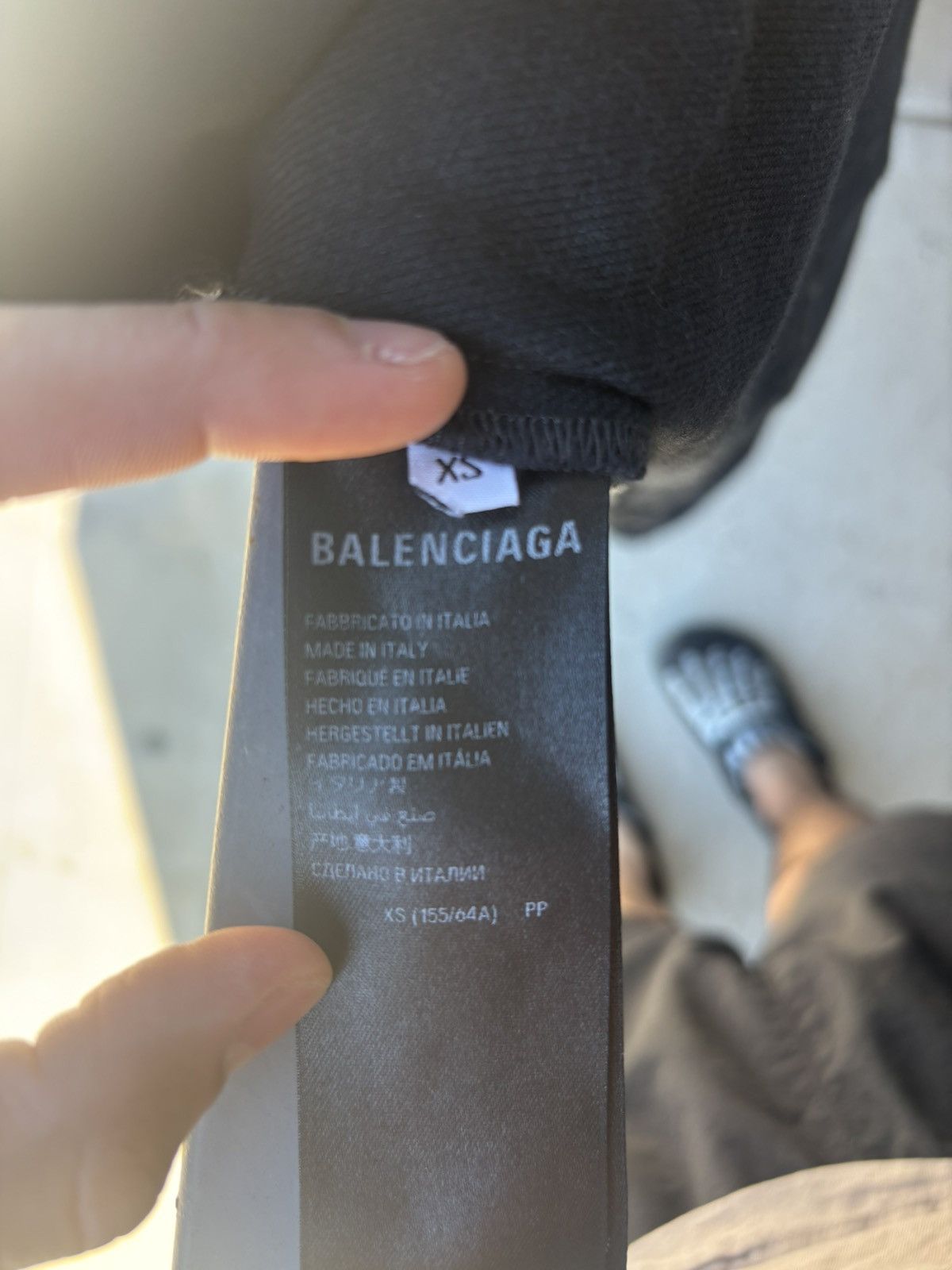 Balenciaga Balenciaga Super Destroyed Baggy Mud Denim Size US 31 - 8 Thumbnail