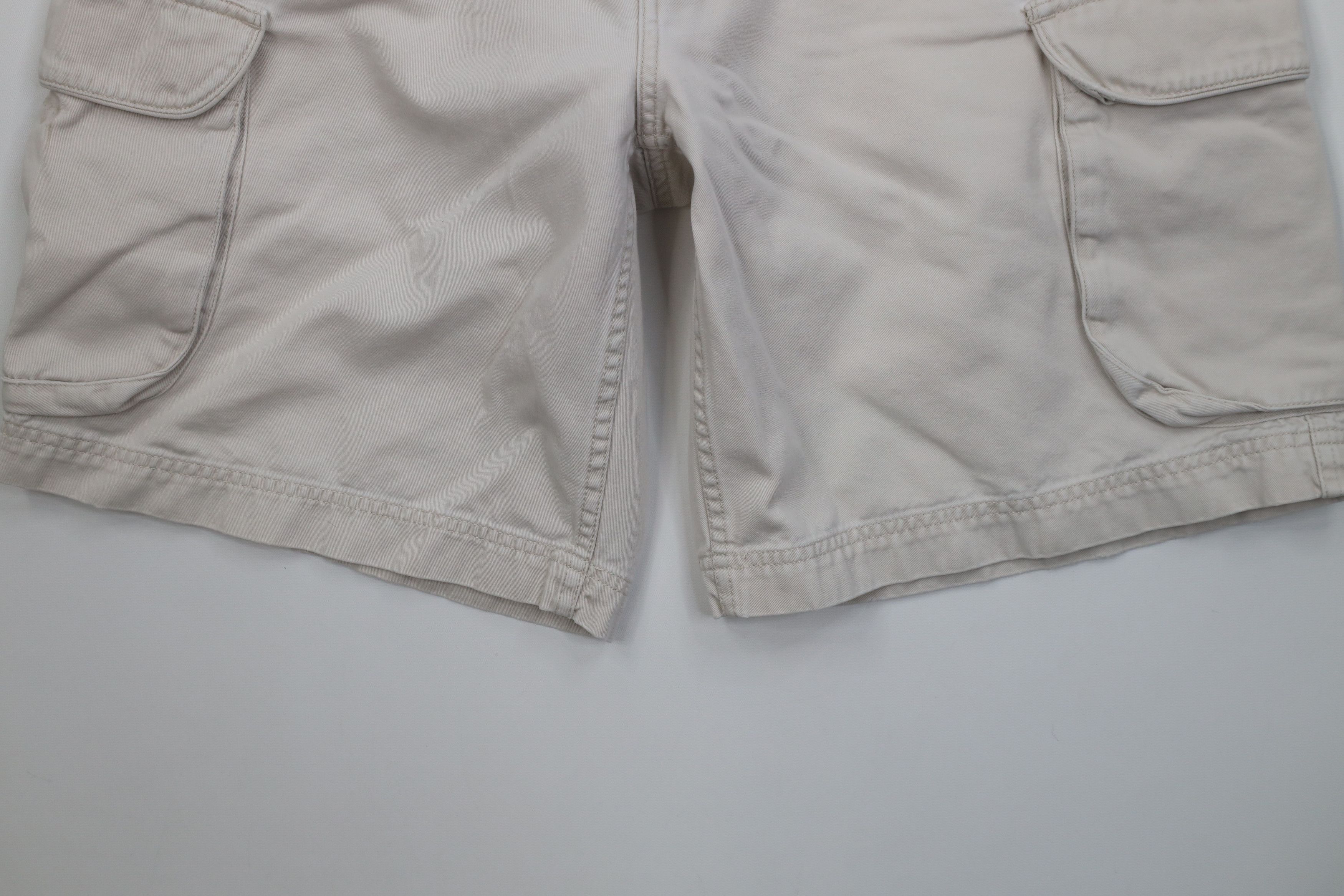 Ralph Lauren Vintage 90s Ralph Lauren Chino Cargo Shorts Stone Beige Size US 32 / EU 48 - 4 Thumbnail