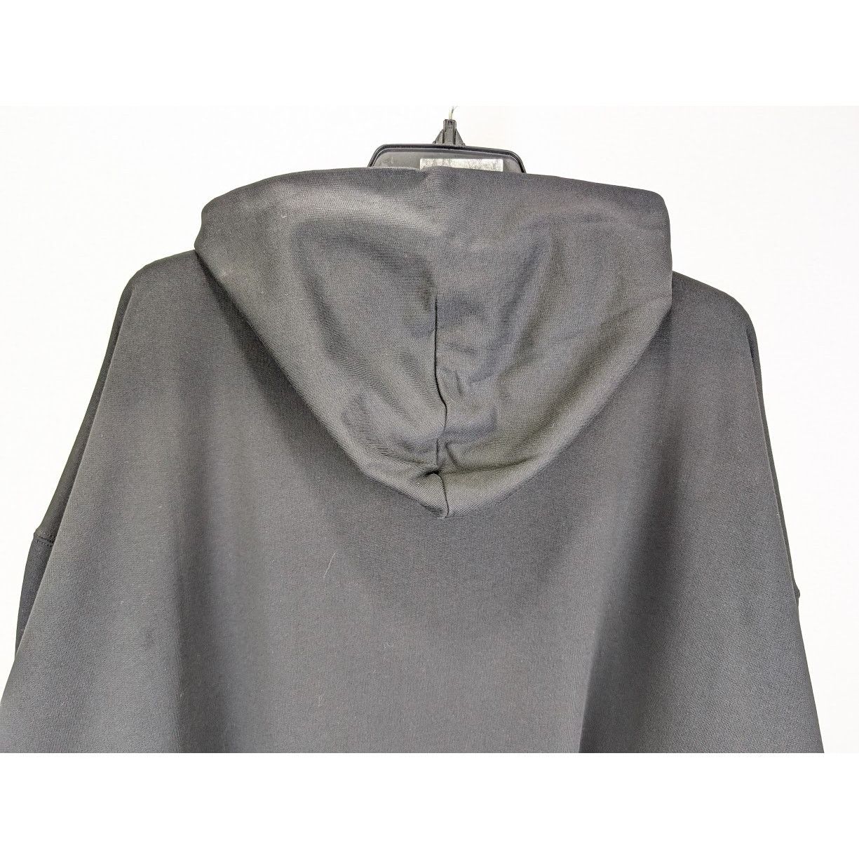 Balenciaga o1rshd1 Moll Bouclet Large Fit Hoodie in Black/White Size US S / EU 44-46 / 1 - 10 Thumbnail