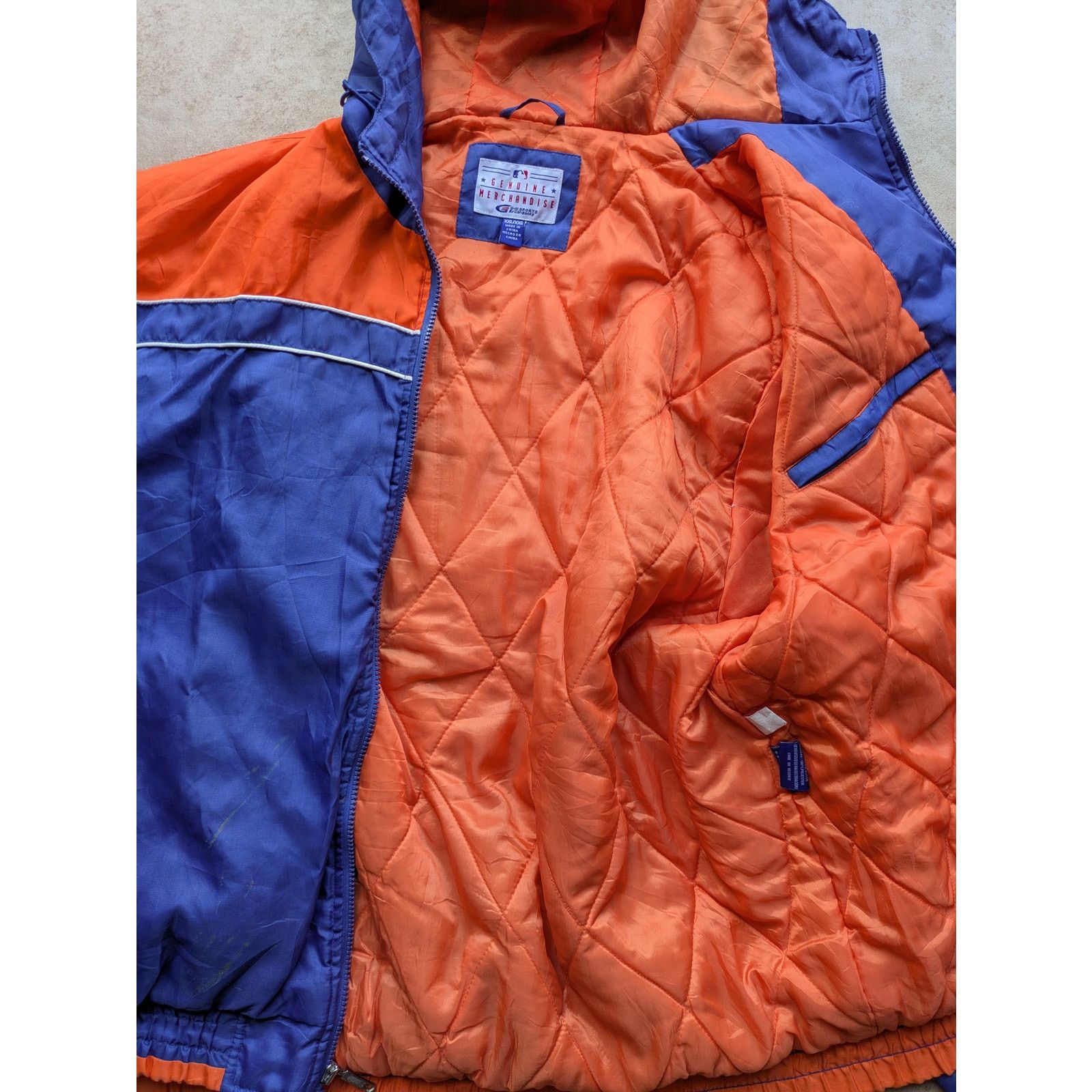 MLB × Starter New York Mets 90s G-III puffer blue orange baseball vintage Size US XXL / EU 58 / 5 - 7 Thumbnail