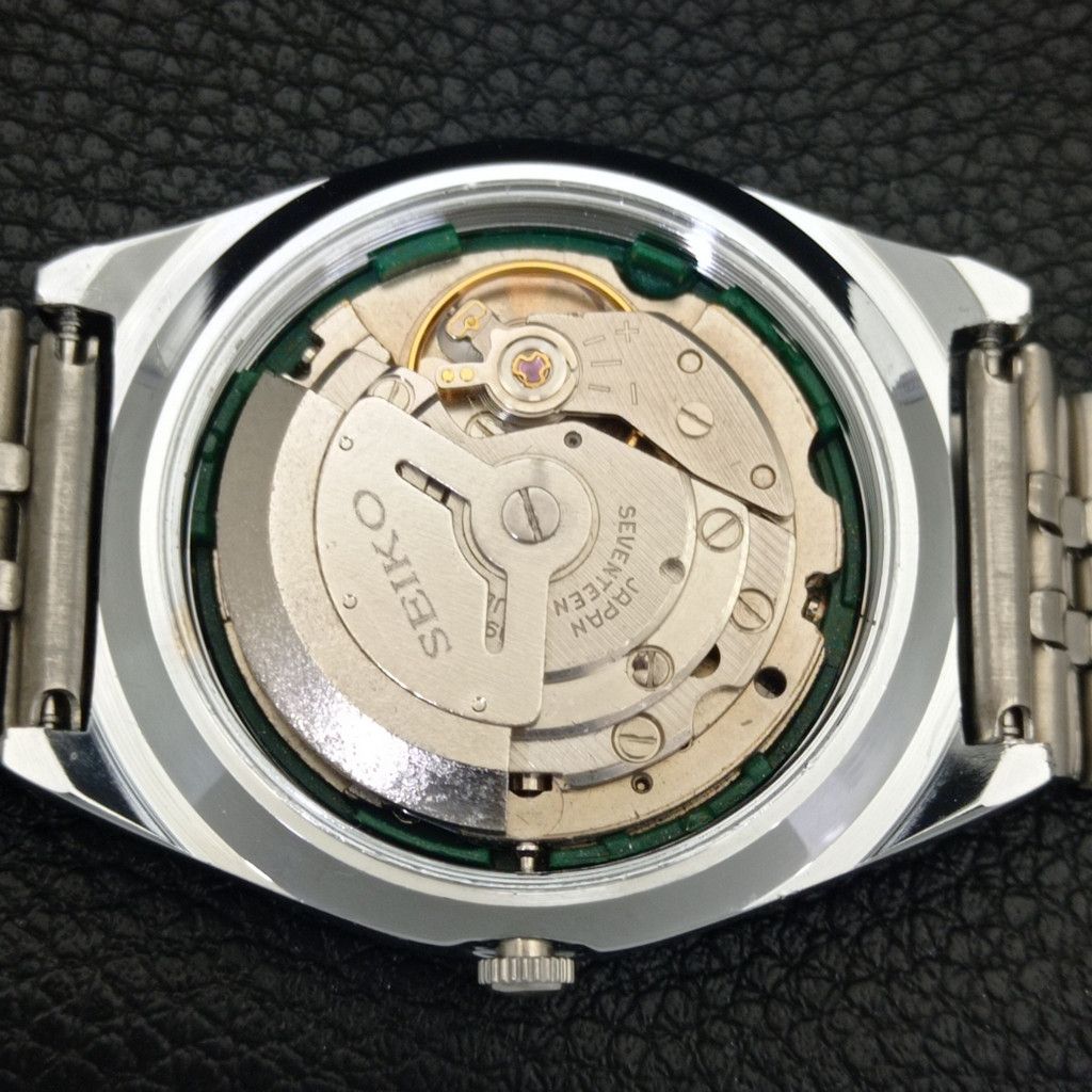 Seiko REFURBISHED VINTAGE SEIKO 5 AUTO JAPAN MENS WATCH a441709 Size 38 - 10 Thumbnail