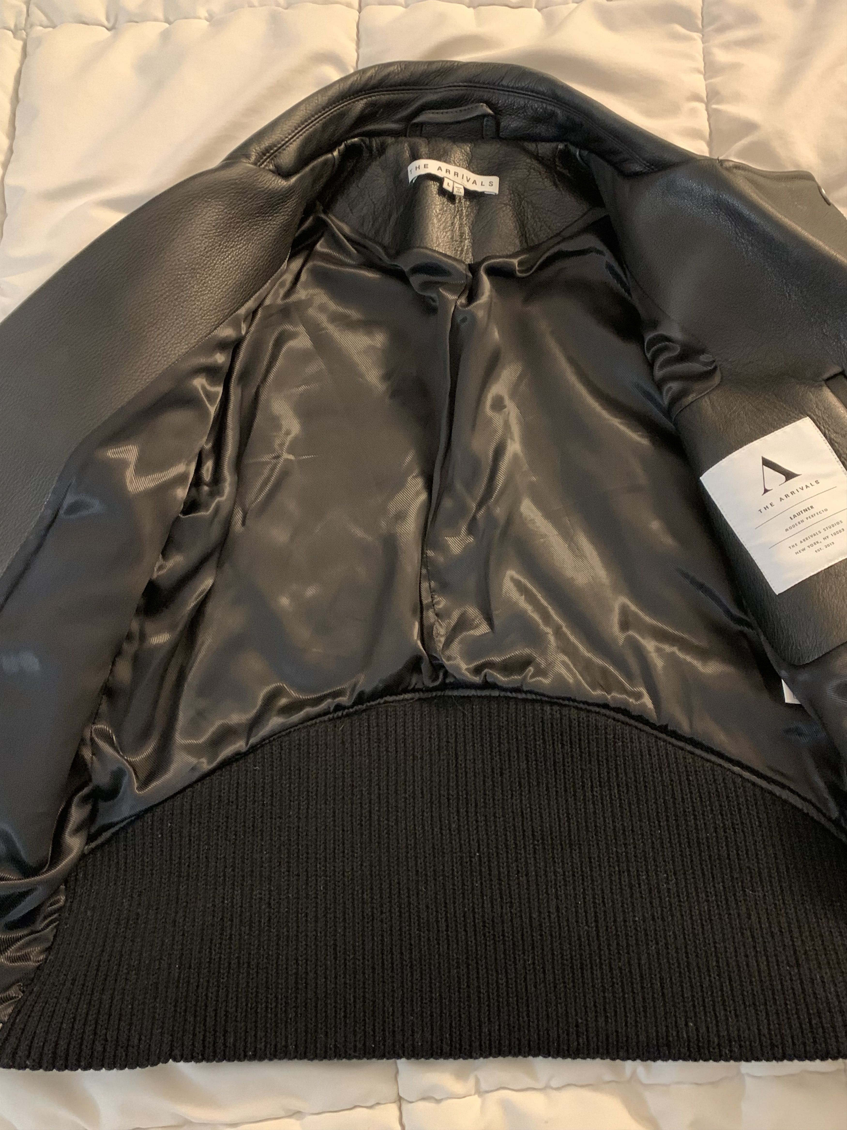The Arrivals The Arrivals Lautner leather jacket size L Size US L / EU 52-54 / 3 - 4 Thumbnail