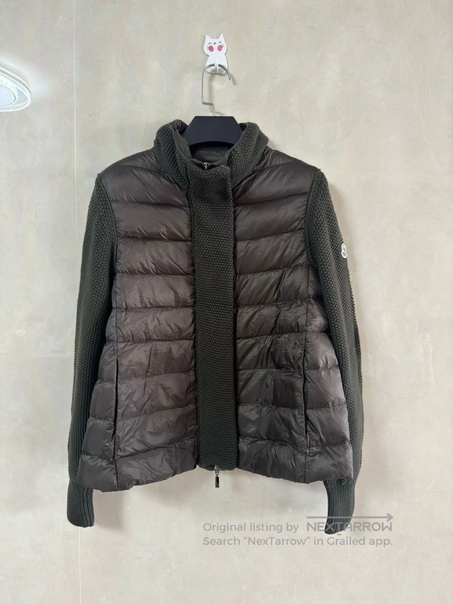 Other Moncler Knit Panel Down Jacket. Size US L / EU 52-54 / 3 - 1 Thumbnail