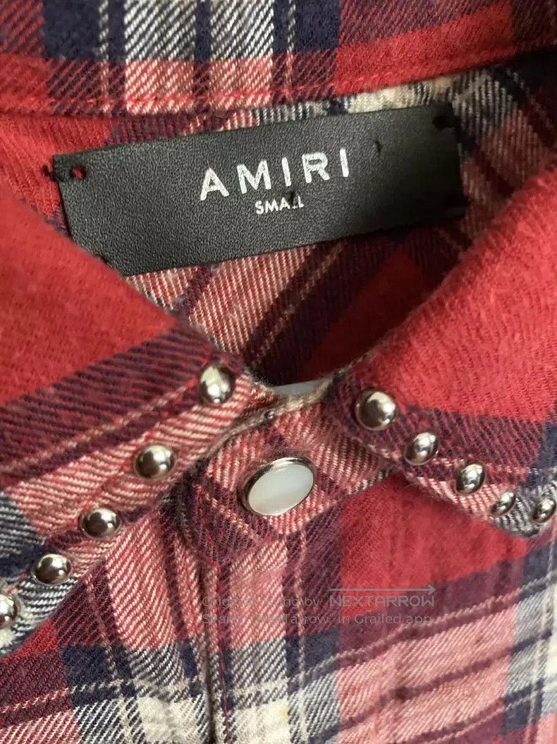 Amiri Amiri Star Plaid Button. Size US S / EU 44-46 / 1 - 2 Thumbnail