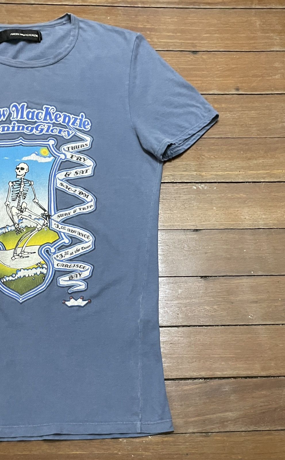 Andrew Mackenzie Very Rare Italian Designer Andrew Mackenzie T-shirt 2000s Size US M / EU 48-50 / 2 - 4 Thumbnail