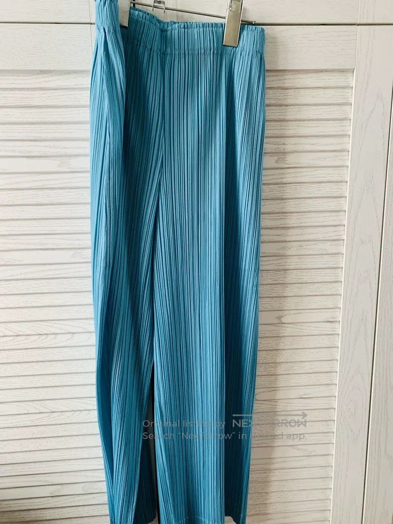 Issey Miyake Issey Miyake size:1 Blue Pants Size 31" - 1 Thumbnail