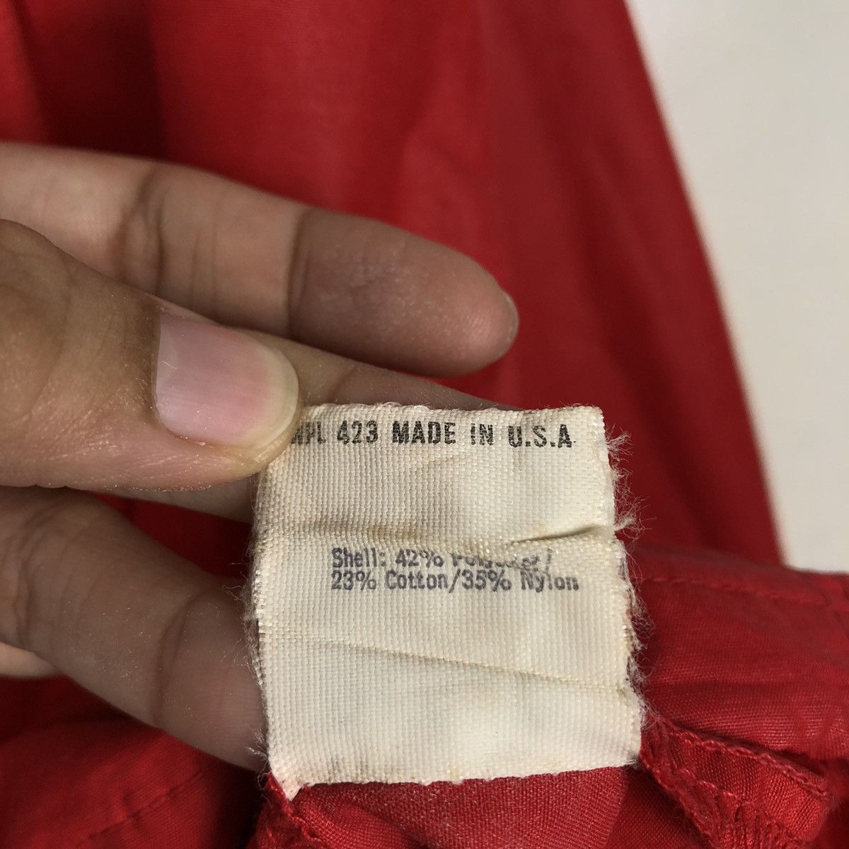 Levi's × Vintage 📌Vintage Anorak Jacket Pull Over Levi's Olympic 1984 Size US S / EU 44-46 / 1 - 21 Thumbnail