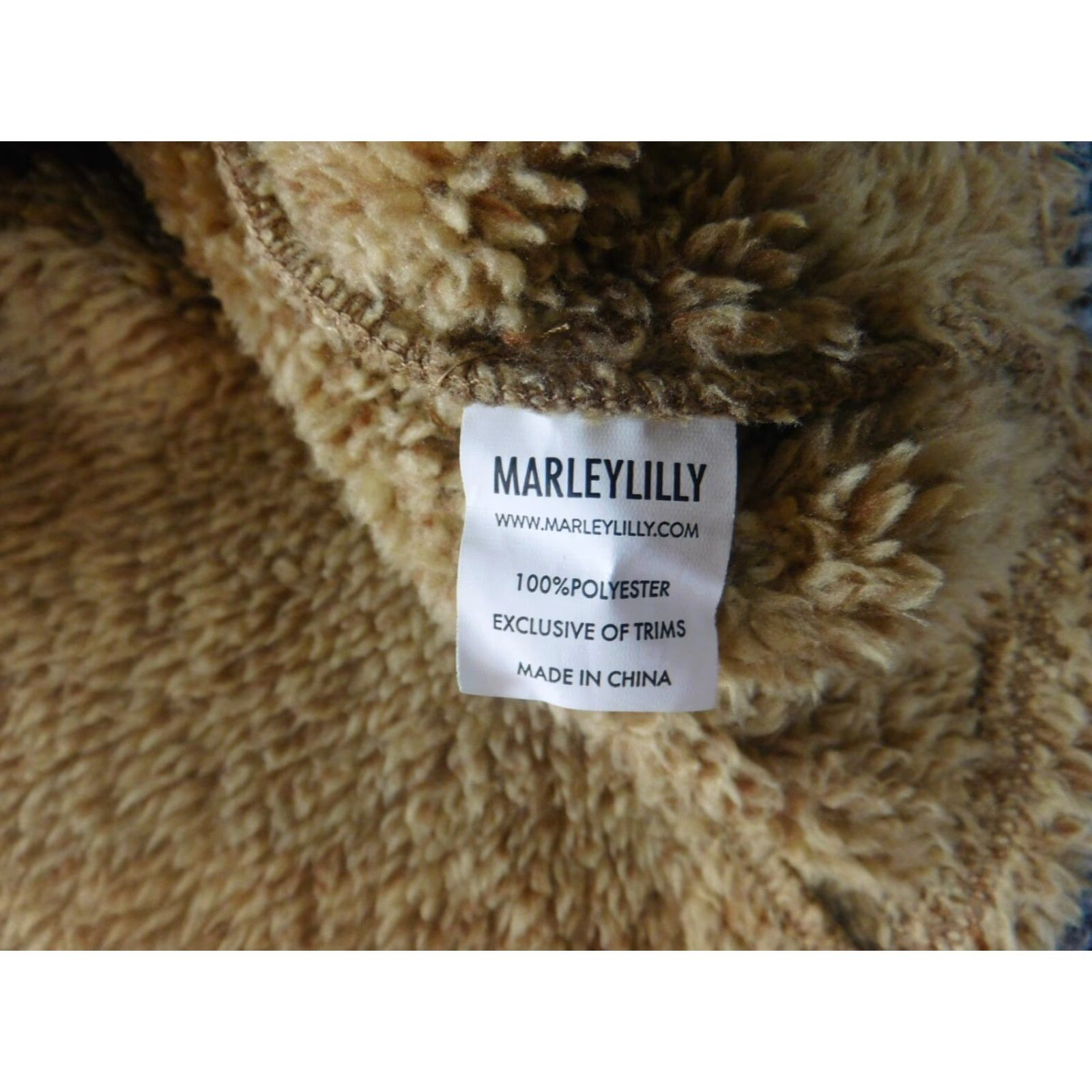 Vintage Marley Lilly Womens XL Brown Quilted Sherpa Zip Vest Casual Designer Outdoor Full Zip Modern Classic Size XL / US 12-14 / IT 48-50 - 6 Thumbnail