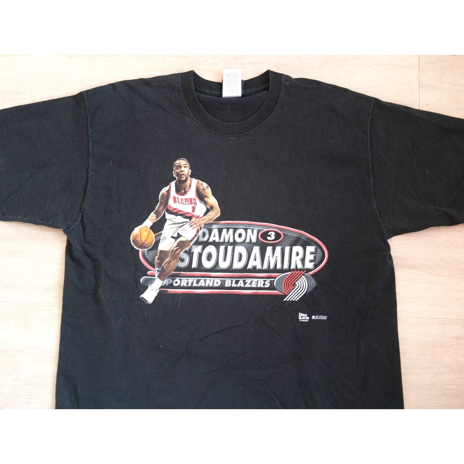 Pro Player Pro Player Damon Stoudamire Portland Trail Blazers T-Shirt Size US XL / EU 56 / 4 - 1 Thumbnail