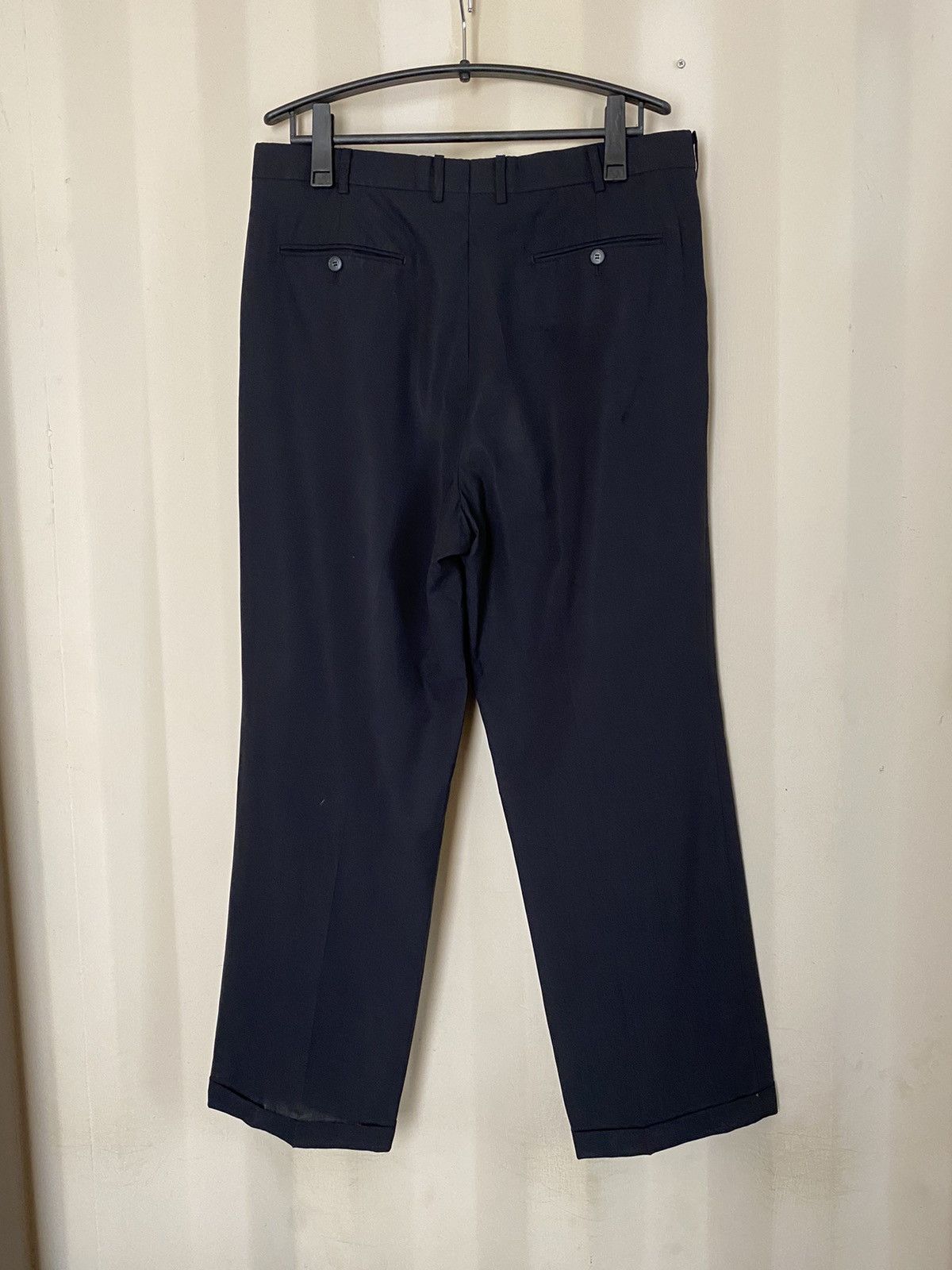 Yves Saint Laurent YVES SAINT LAURENT YSL Men Black Formal Trousers Pants Size US 37 - 12 Thumbnail