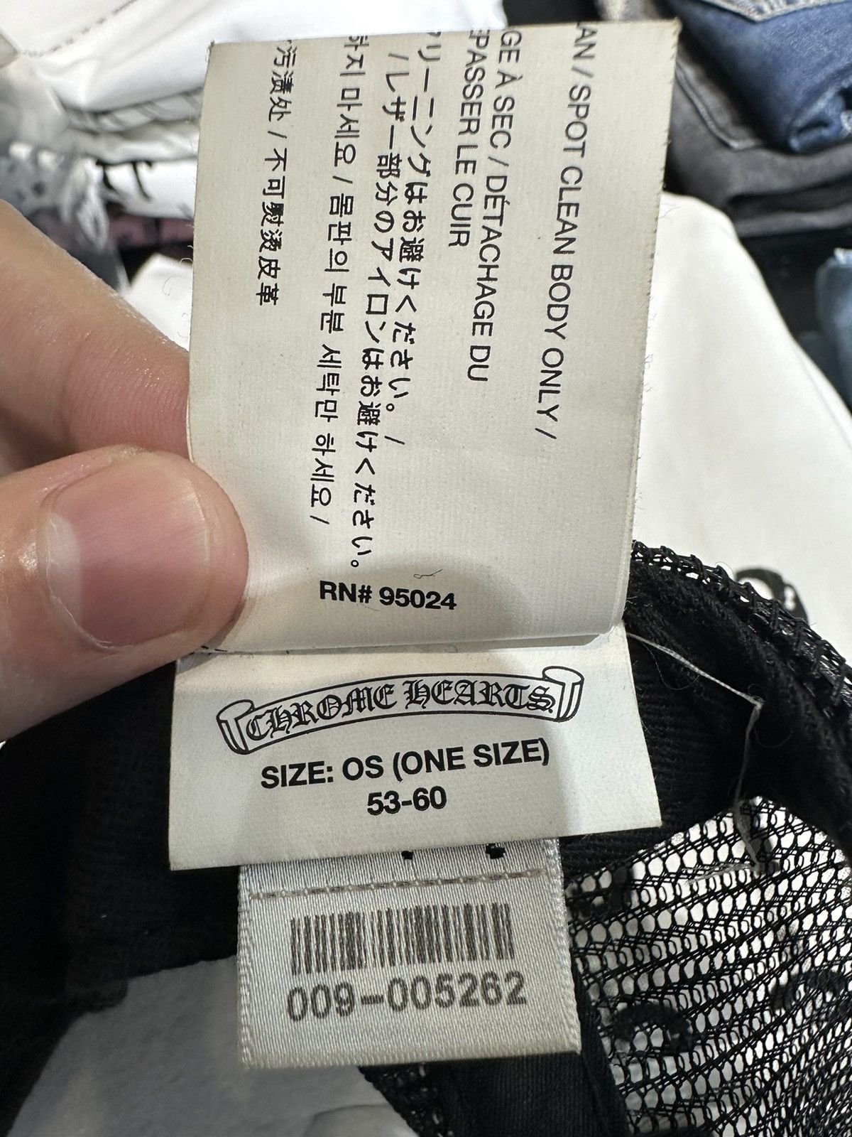 Chrome Hearts Chrome Hearts x Rolling Stones Leather Patch Trucker Hat Size ONE SIZE - 8 Thumbnail