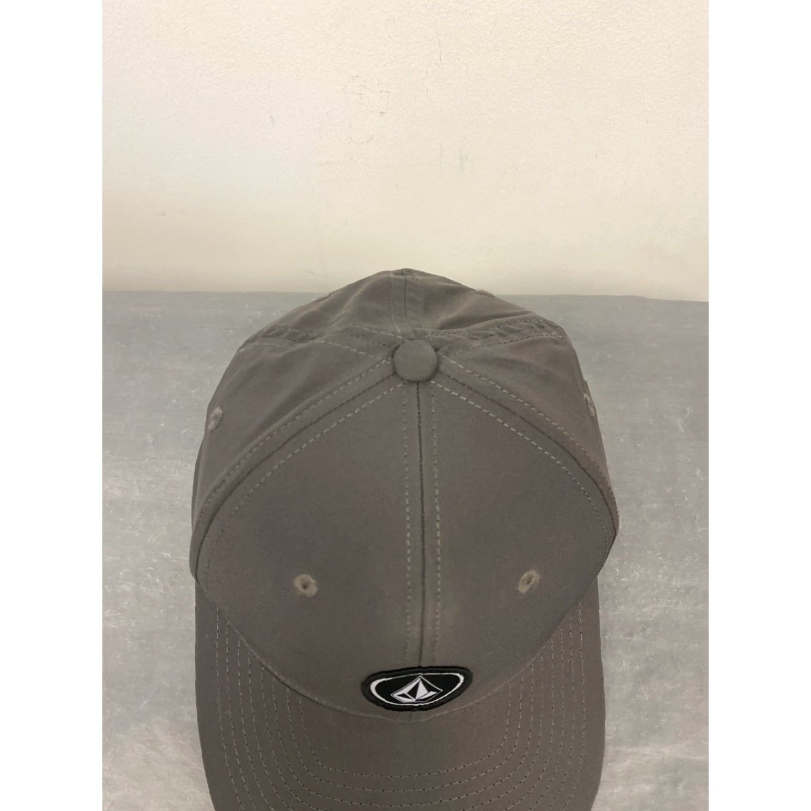 Volcom VINTAGE Volcom Baseball Cap Fitted Hat Men S/M Gray Casual Lightweight 90s Size ONE SIZE - 3 Thumbnail