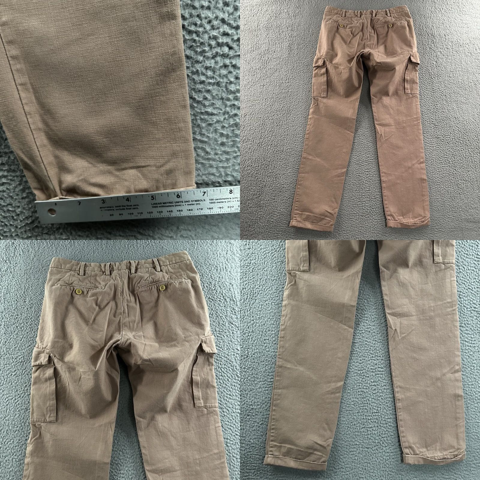Gant Gant Rugger Mens Pants Pink Size 32x32 Cargo Hugger Canvas 100% Cotton Mens Size US 32 / EU 48 - 9 Thumbnail