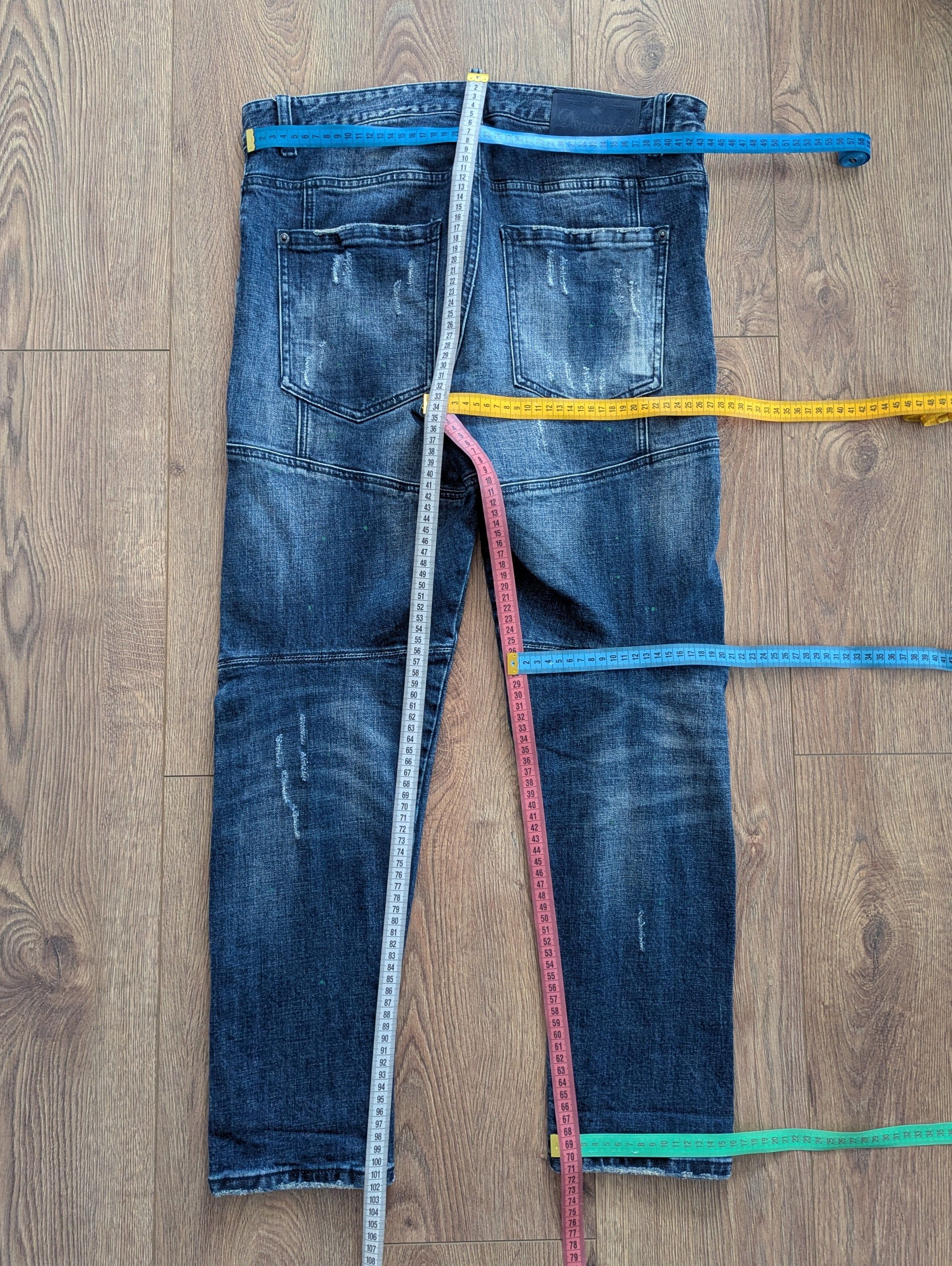 Dsquared2 DSQUARED2 Slim Jean Made In Italy Denim Pants Luxury Brand Size US 34 / EU 50 - 25 Thumbnail