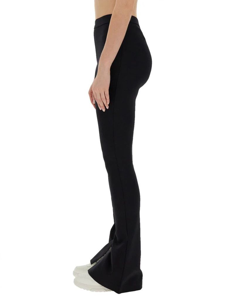 Off-White o1s22i1n0824 Flared Leggings in Black Size 28" / US 6 / IT 42 - 4 Thumbnail