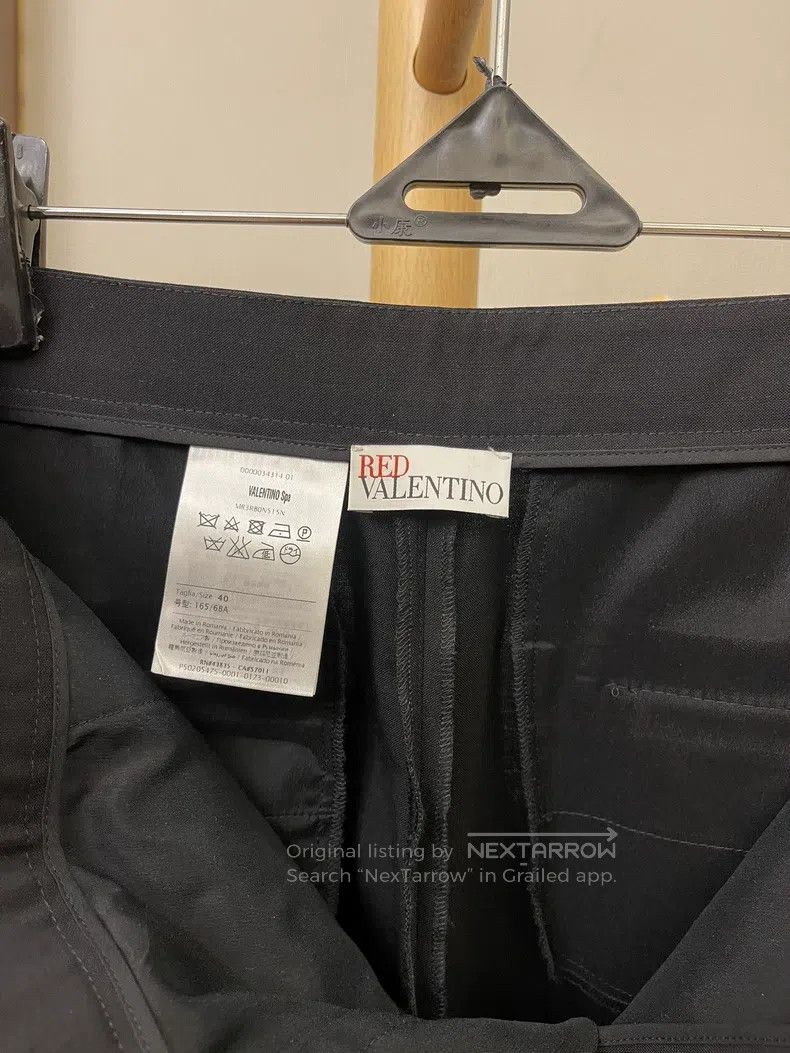 Valentino Valentino Black wide-leg pants Size 39" - 5 Thumbnail