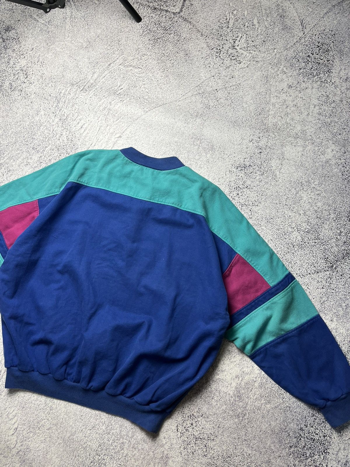 Adidas Vintage Adidas Sports Sweatshirt Half Y2K zip 90s 80s Size US M / EU 48-50 / 2 - 20 Thumbnail