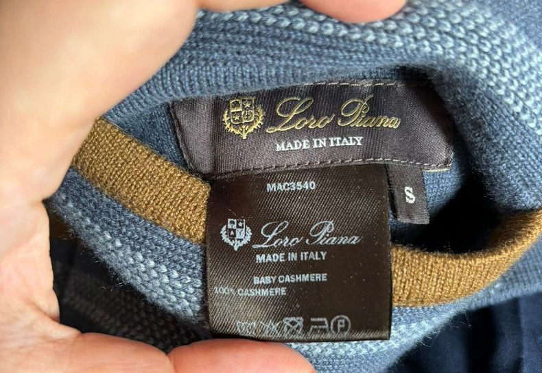 Loro Piana LORO PIANA Double-faced four-ply knit jacket Size S / US 4 / IT 40 - 6 Thumbnail
