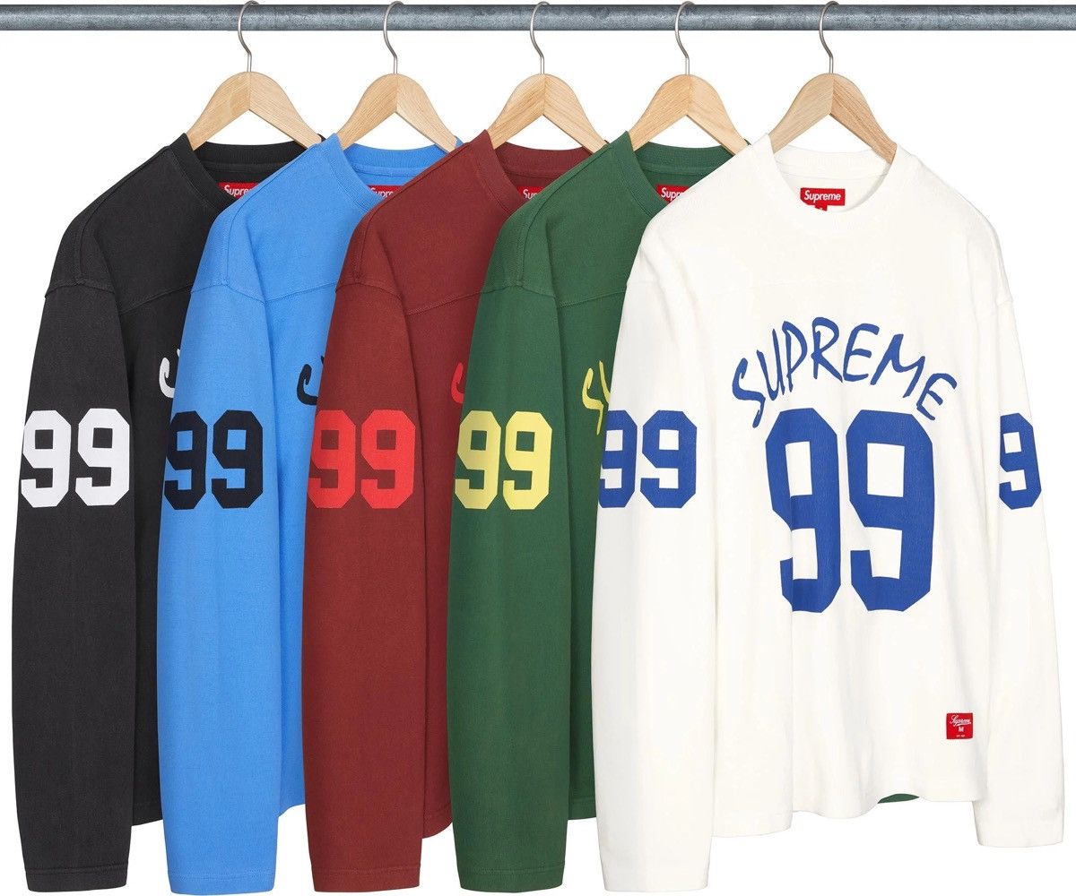 Supreme Supreme 99 L/S FOOTBALL TOP Size US L / EU 52-54 / 3 - 2 Thumbnail