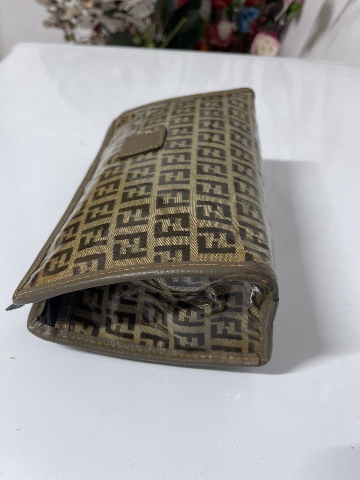 Fendi Vintage Fendi Monogram Clutch Bag Size ONE SIZE - 5 Thumbnail