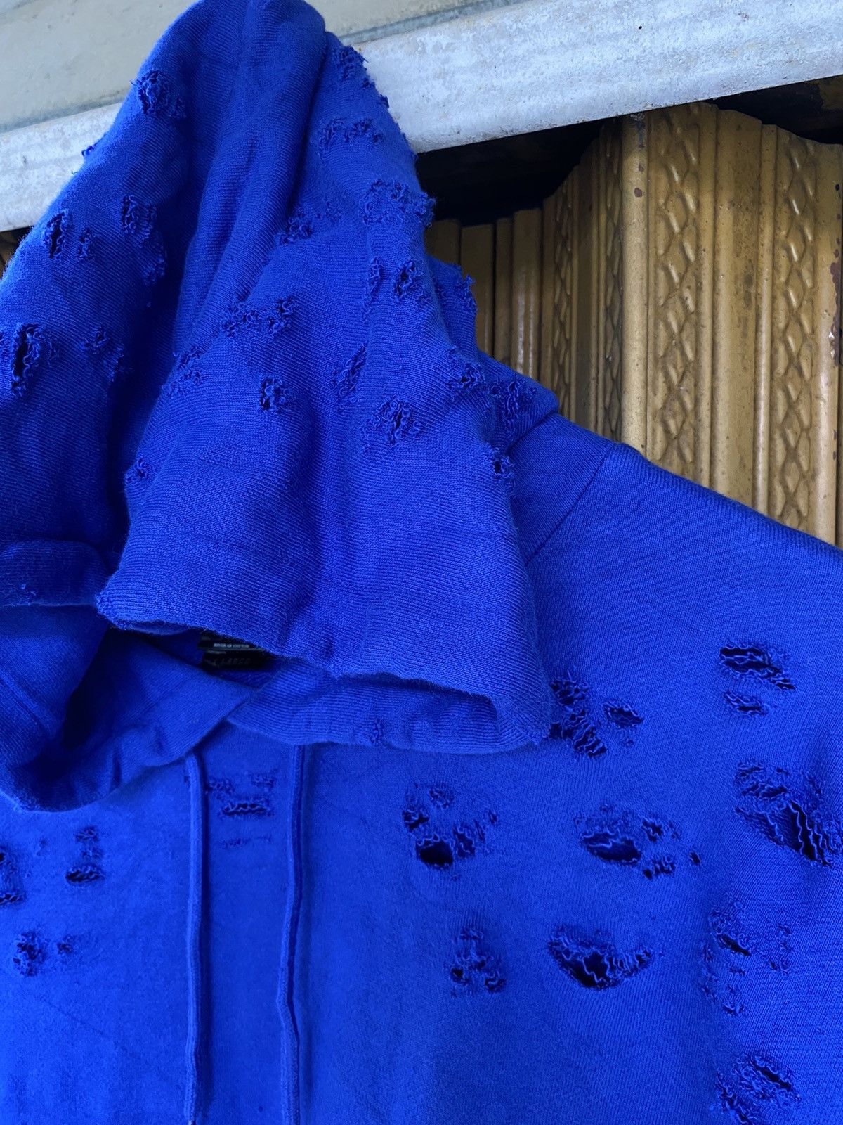 Beauty Beast Destroyed hoodie by cross stitch japanese brand Size US L / EU 52-54 / 3 - 3 Thumbnail