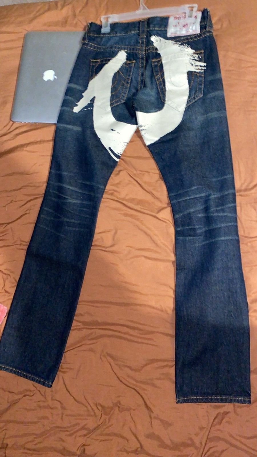 True Religion True Religion Ricky Relaxed Straight Denim Size US 28 / EU 44 - 1 Thumbnail