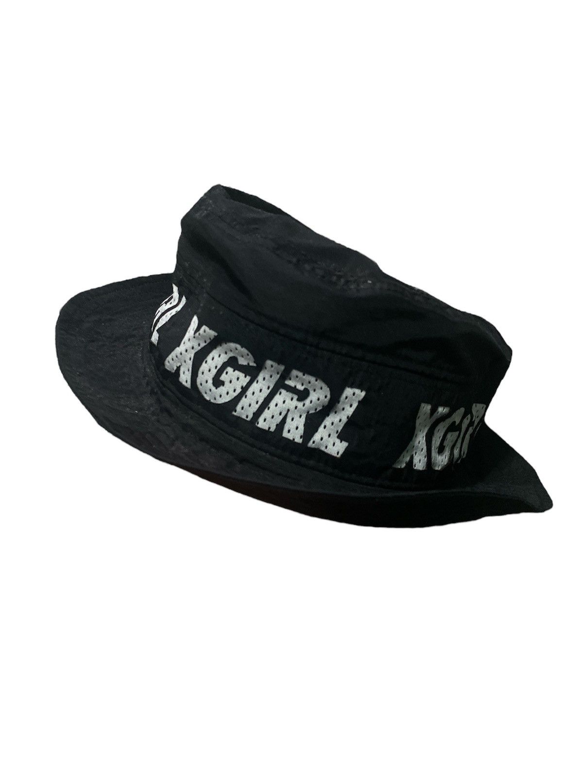 Japanese Brand × X-Girl ‼️RARE‼️BUCKET HAT XGIRL SPELLOUT VINTAGE 🔥 Size ONE SIZE - 5 Thumbnail