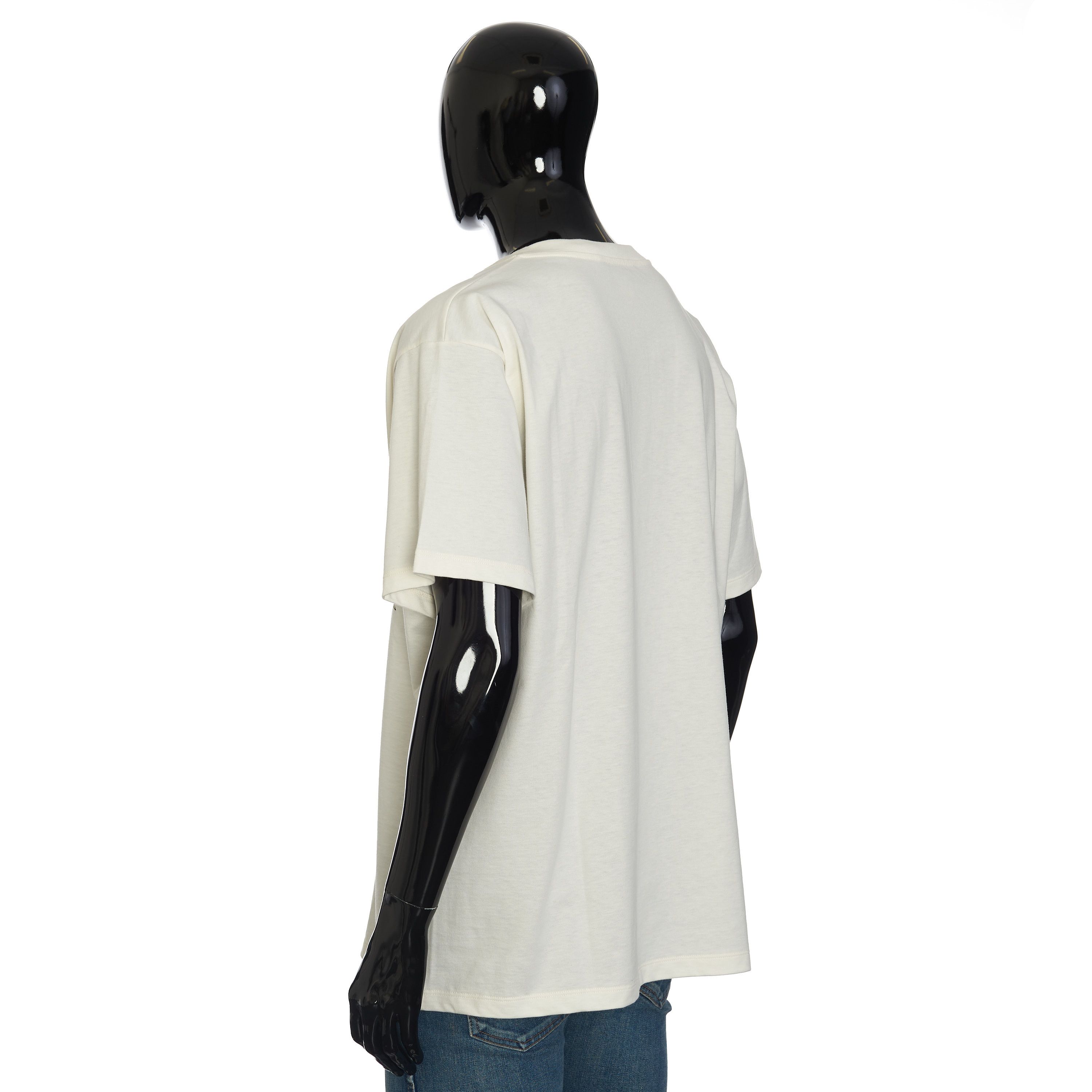 Gucci White Cotton Jersey T-shirt With Los Angeles Souvenir Print Size US L / EU 52-54 / 3 - 4 Thumbnail