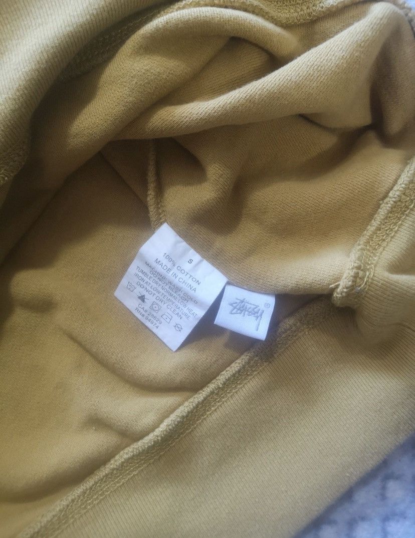 Stussy Stussy Vintage Minimal Logo Beige Sweatshirt Y2k Size US S / EU 44-46 / 1 - 5 Thumbnail