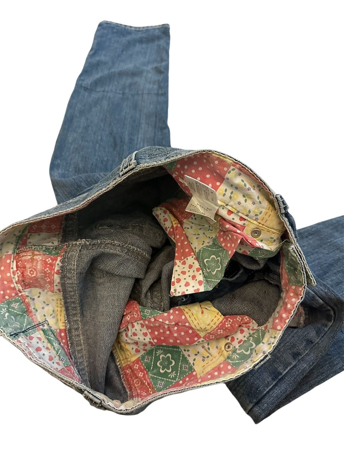 Japanese Brand Distress denim pactwork Size US 32 / EU 48 - 5 Thumbnail