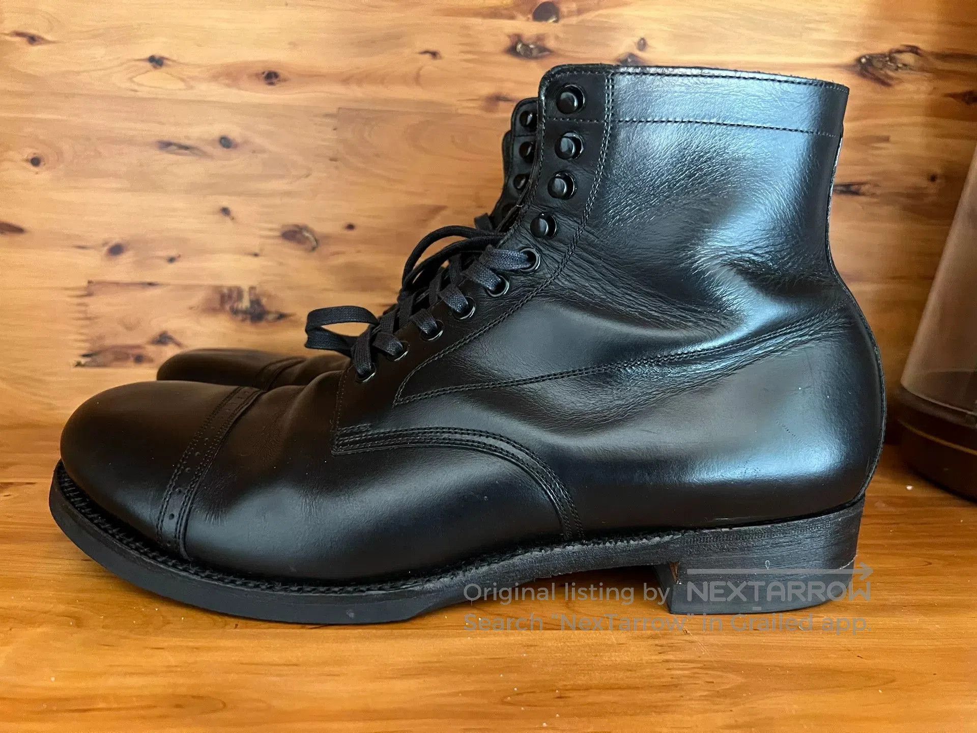 BLACK SIGN black sign army last mid cut dress boots. Size US 8.5 / EU 41-42 - 1 Thumbnail