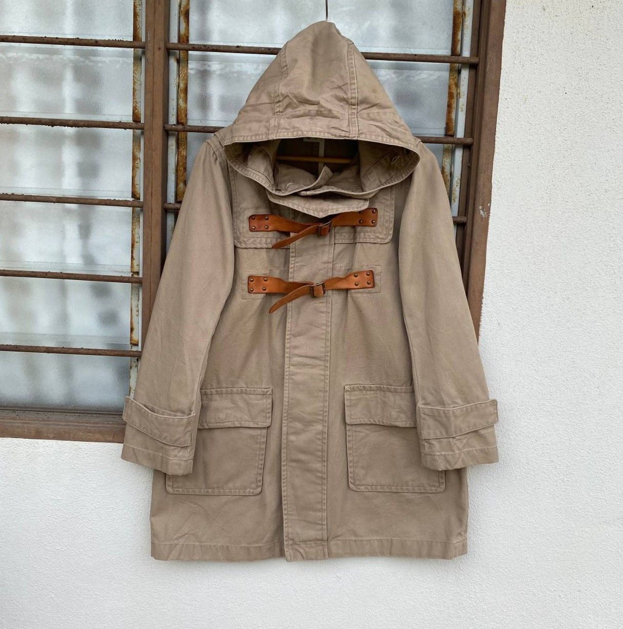 Japanese Brand Rare RNA Inc. Japan Archival Buckle Parka Hooded Duck Canvas Size US M / EU 48-50 / 2 - 1 Thumbnail