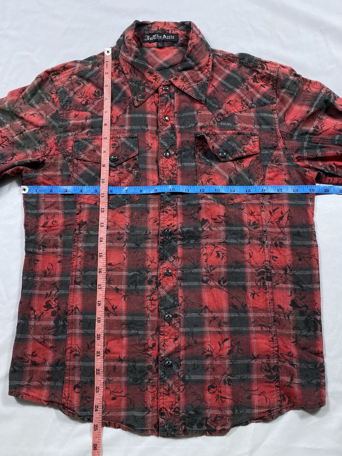 In The Attic Japanese In The Attic Gothic Punk Button up Shirt Size US M / EU 48-50 / 2 - 7 Thumbnail