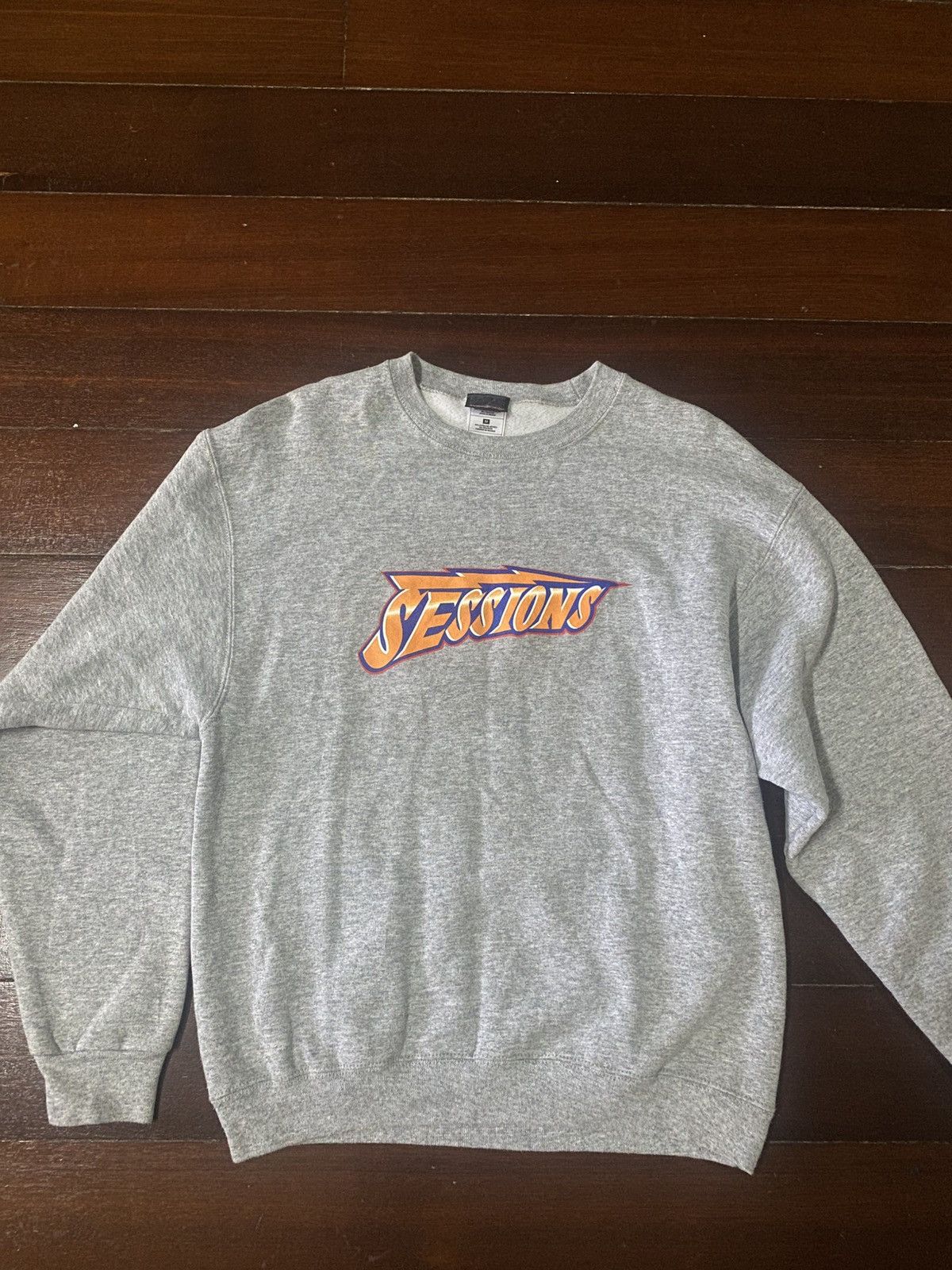 Hook-Ups vintage Y2K seesions skates sweat big logo thunder design Size US M / EU 48-50 / 2 - 4 Thumbnail