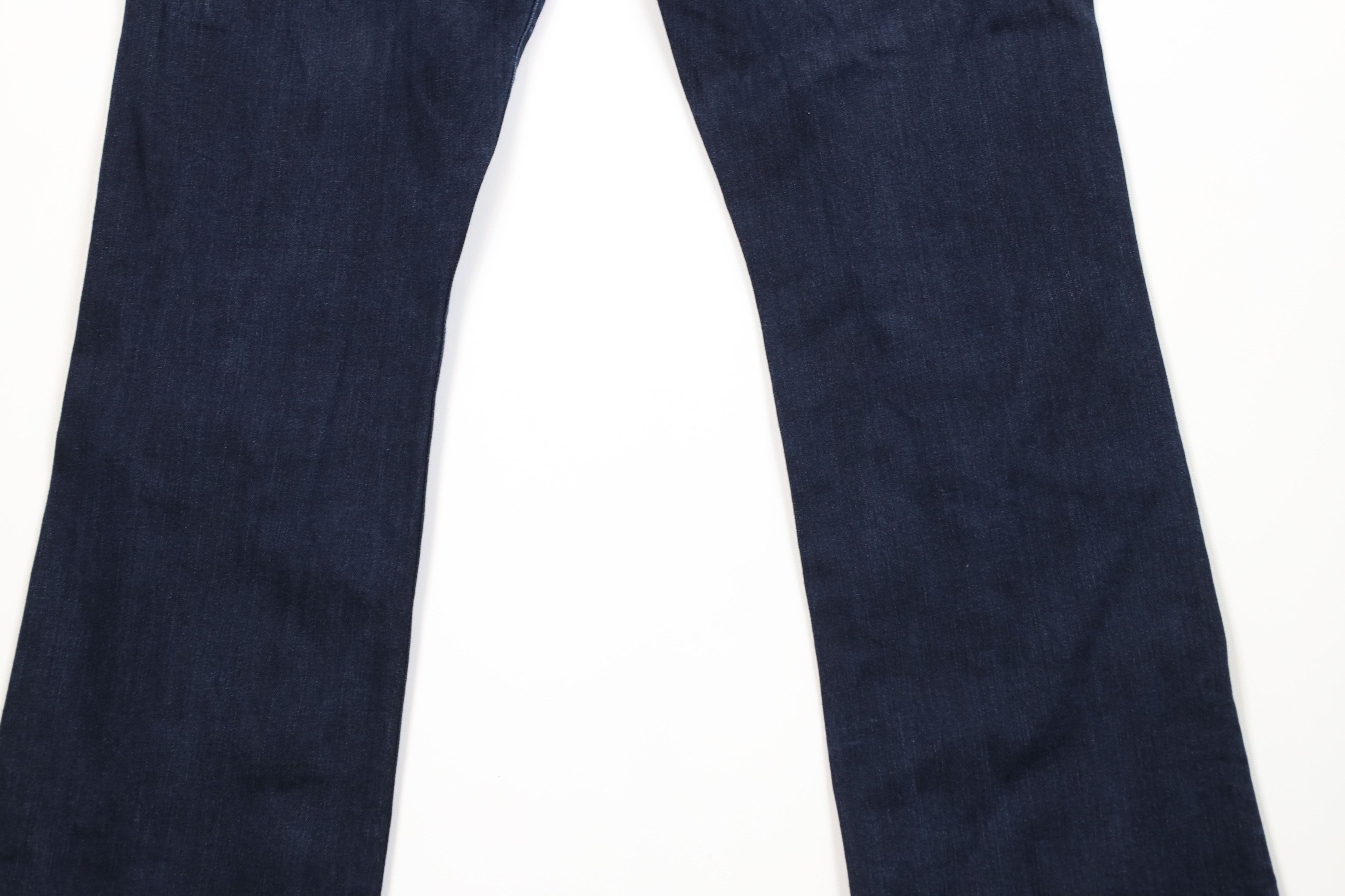 7 For All Mankind 7 For All Mankind Stretch Flared Wide Leg Denim Jeans Blue Size 30" / US 8 / IT 44 - 12 Thumbnail